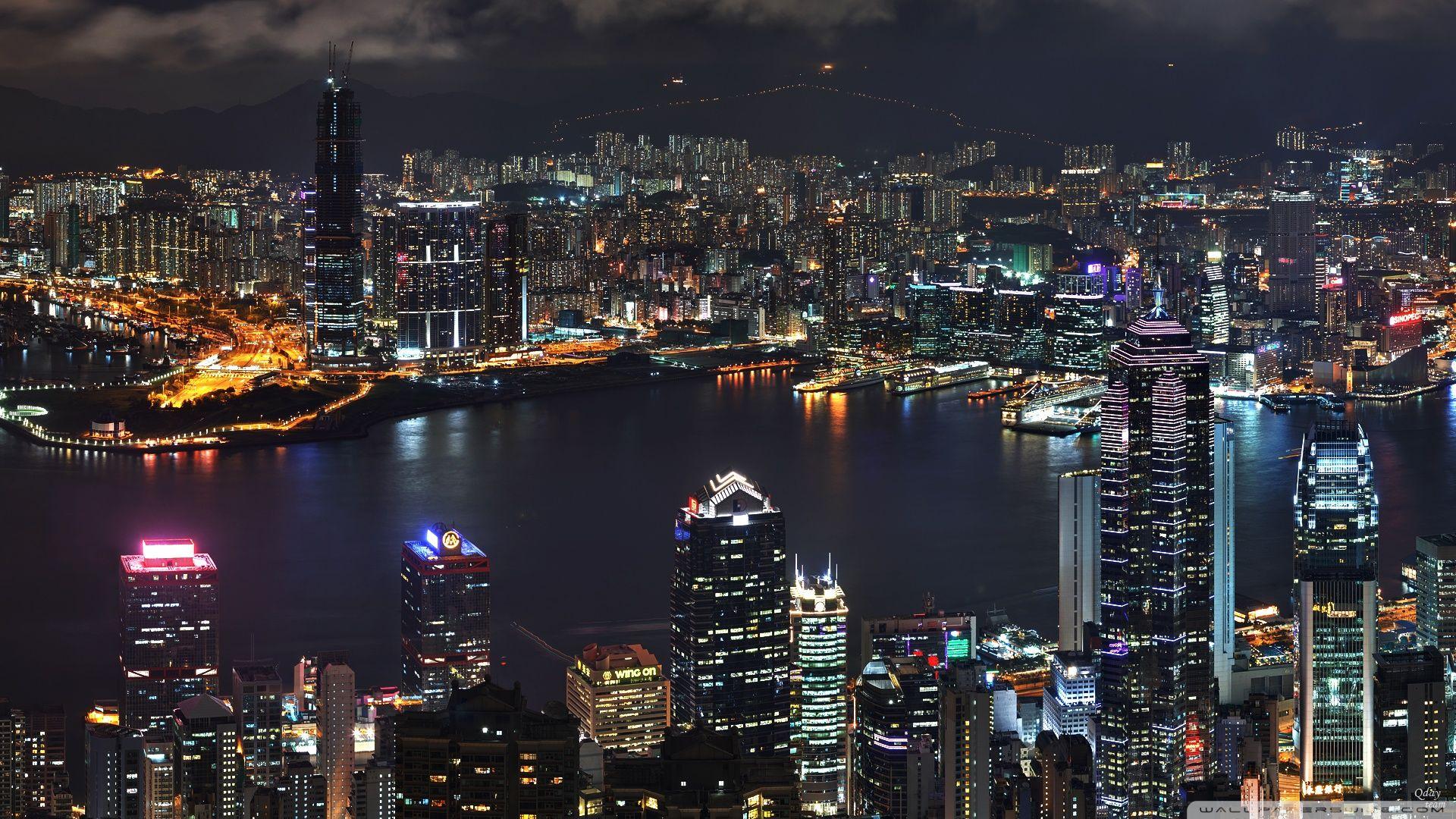 Hong Kong Skyline Wallpapers - Top Free Hong Kong Skyline Backgrounds -  WallpaperAccess