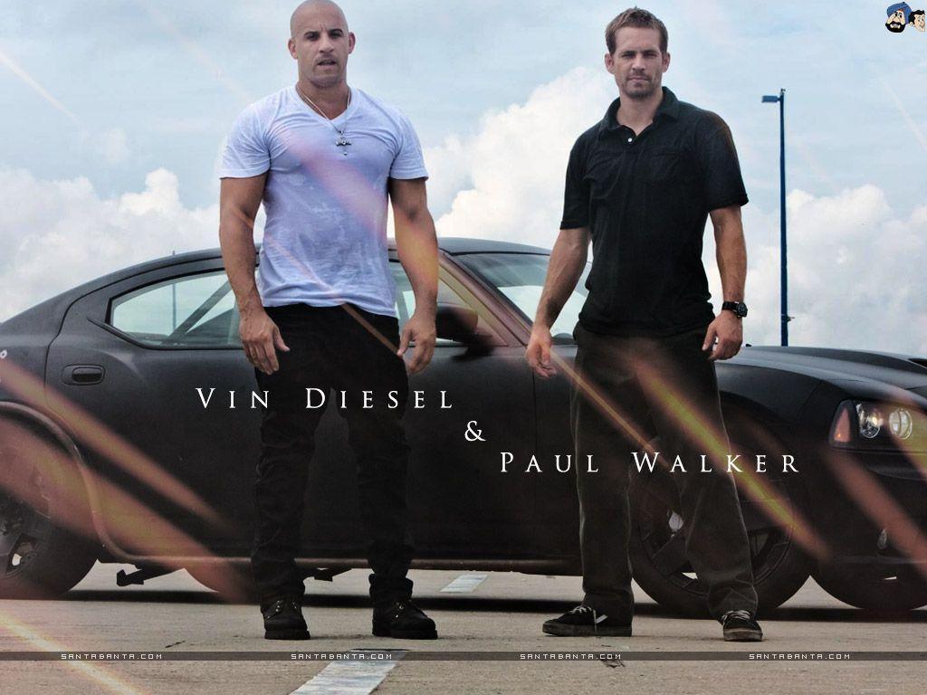 1024x768 Vin Diesel And Paul Walker Wallpaper