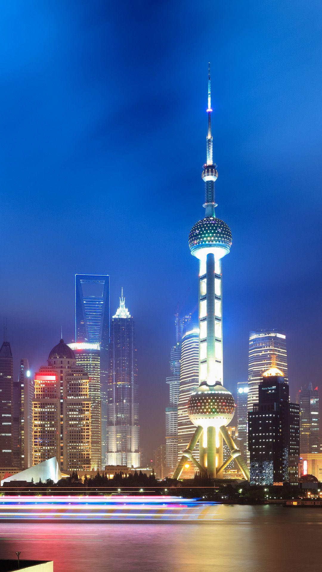 1080x1920 City At Night Android wallpaper HD wallpaper