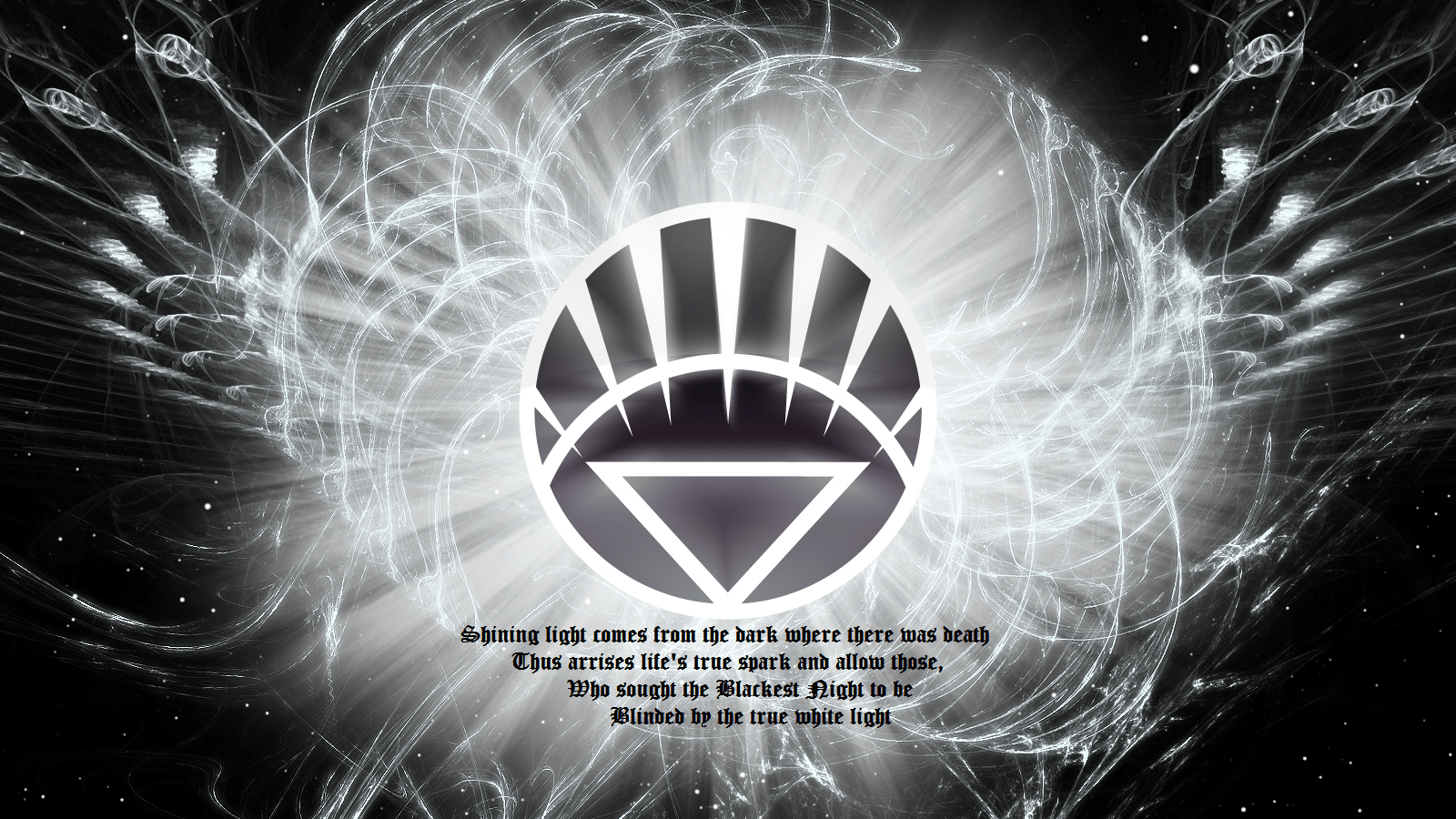 1600x900 White Lantern Corps Background. Marine