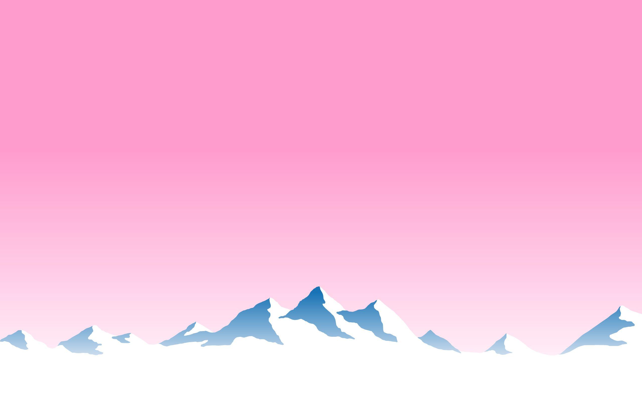 Simple Mountain Background