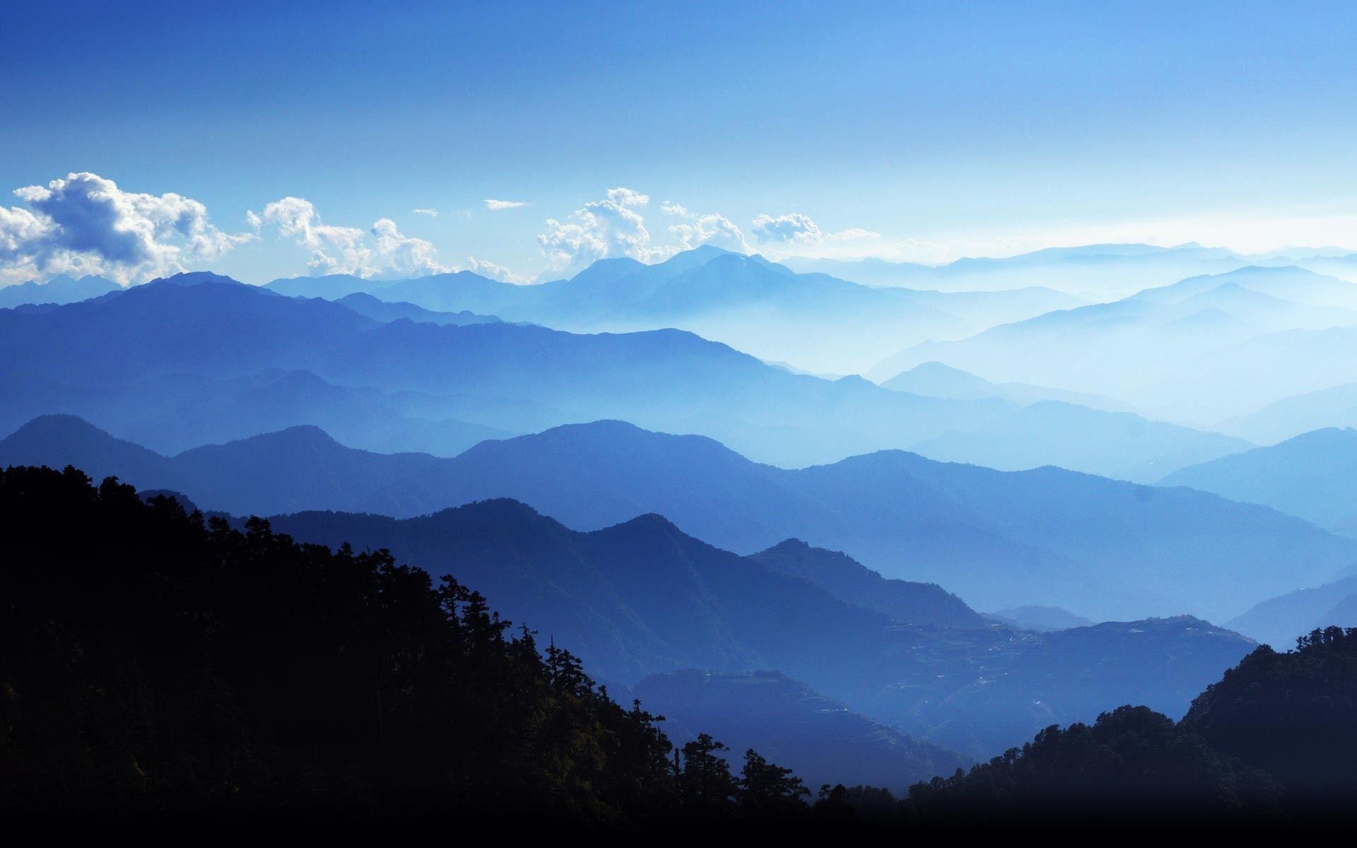 1920x1200 Blue Ridge Mountain Wallpaper