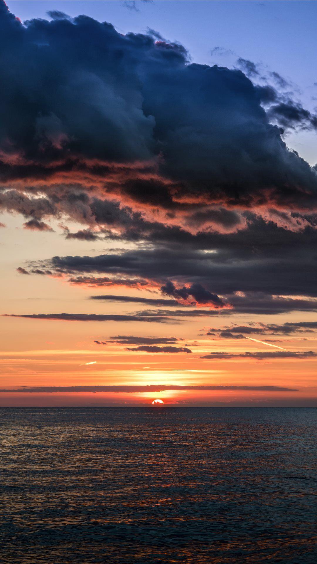 1080x1920 Tropical Sunset Croatia iPhone 8 Wallpaper Free Download