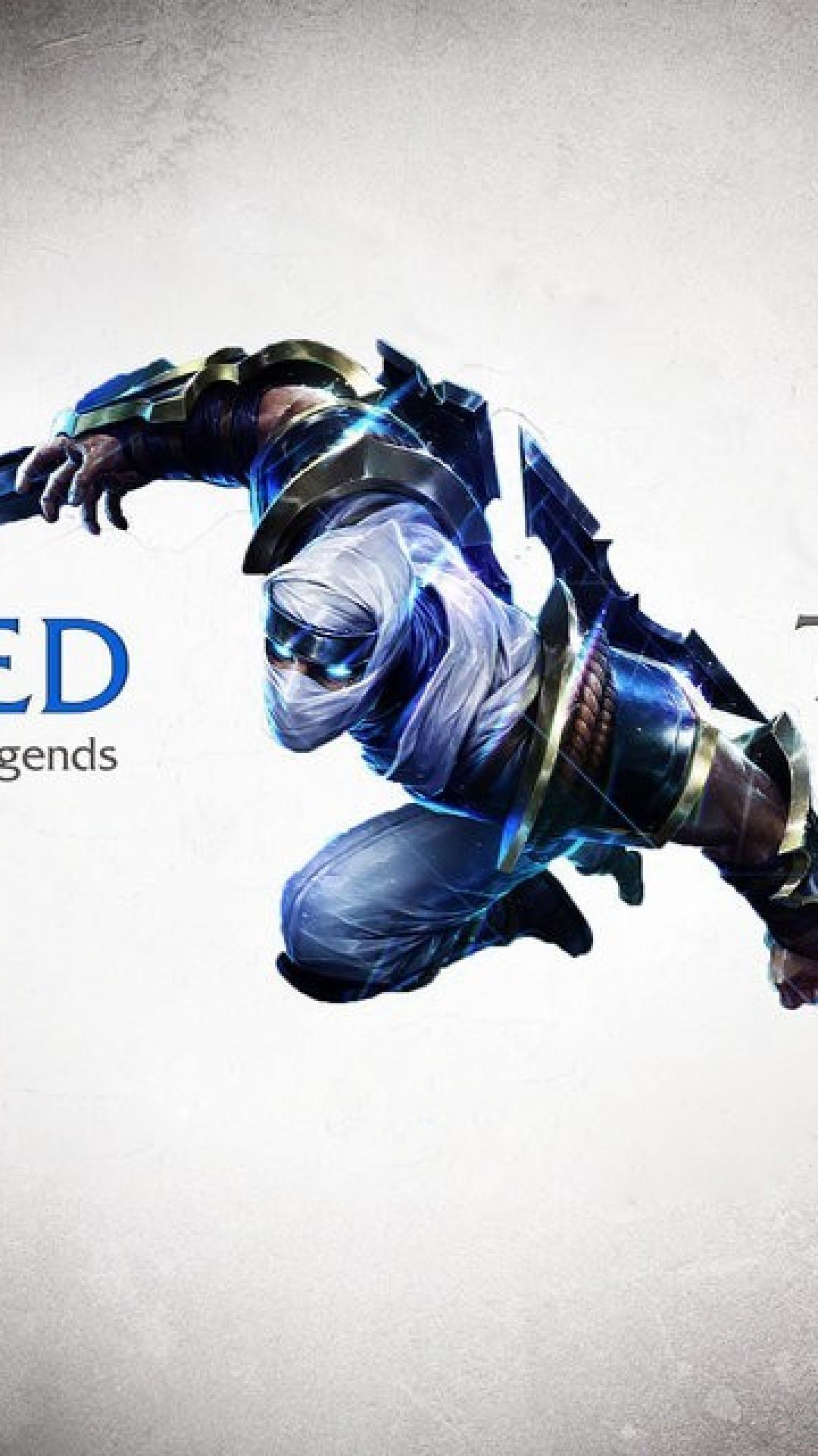 1080x1920 League of legends zed wallpaper