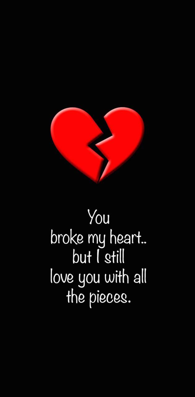 630x1280 Broken Heart wallpaper