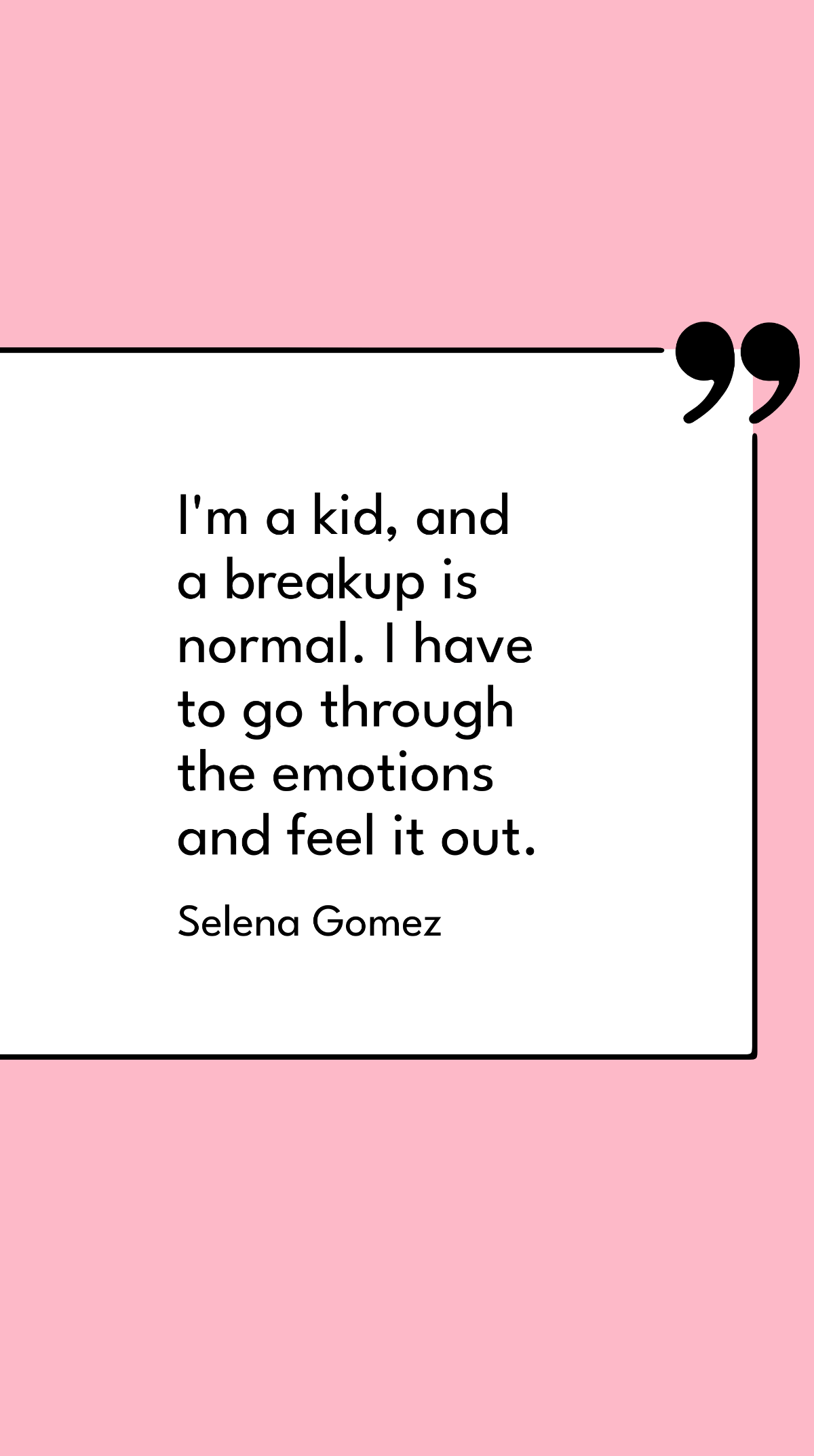 1200x2146 Free Selena Gomez'm a kid, and a
