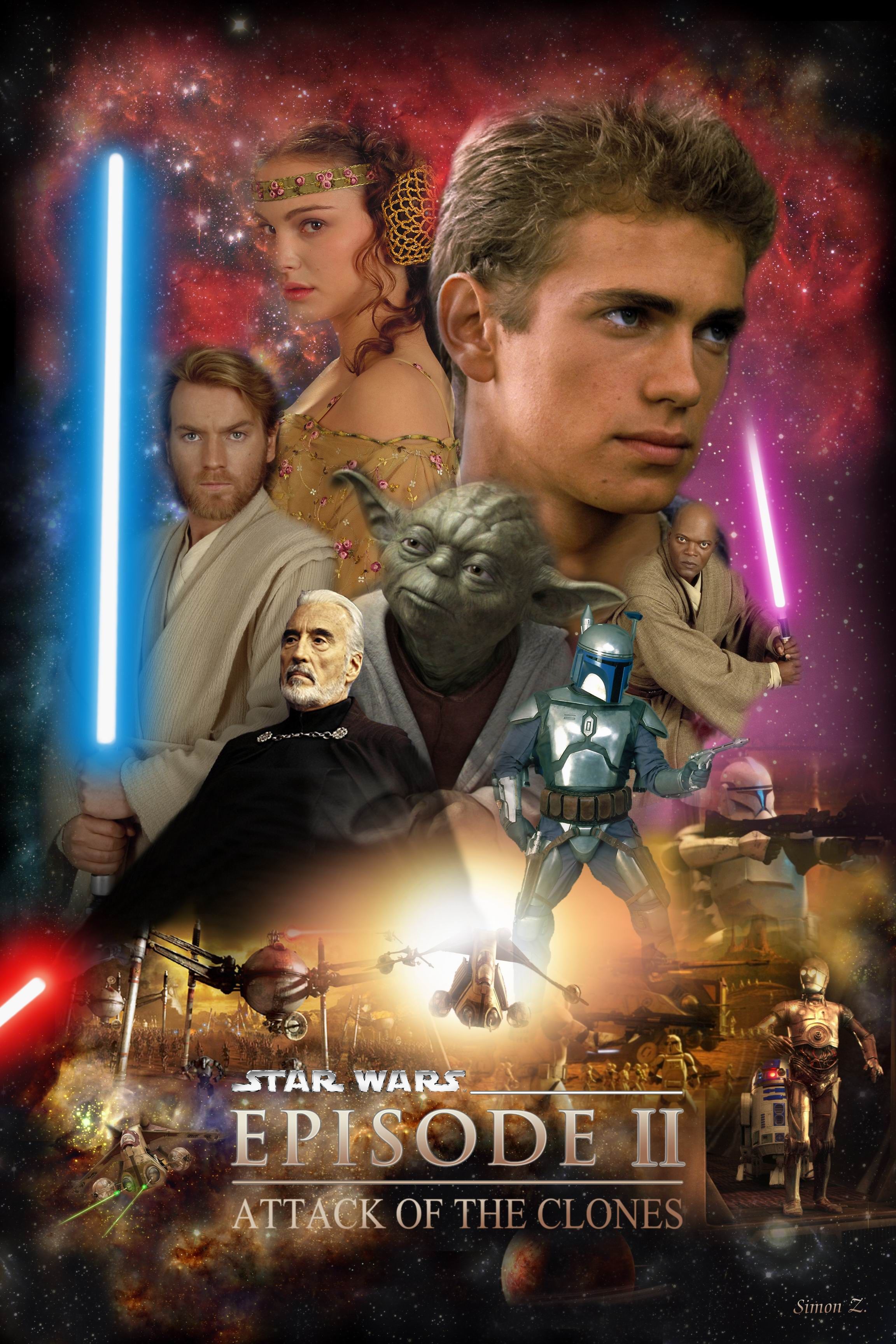 2304x3456 Star Wars Episode 2 Wallpaper