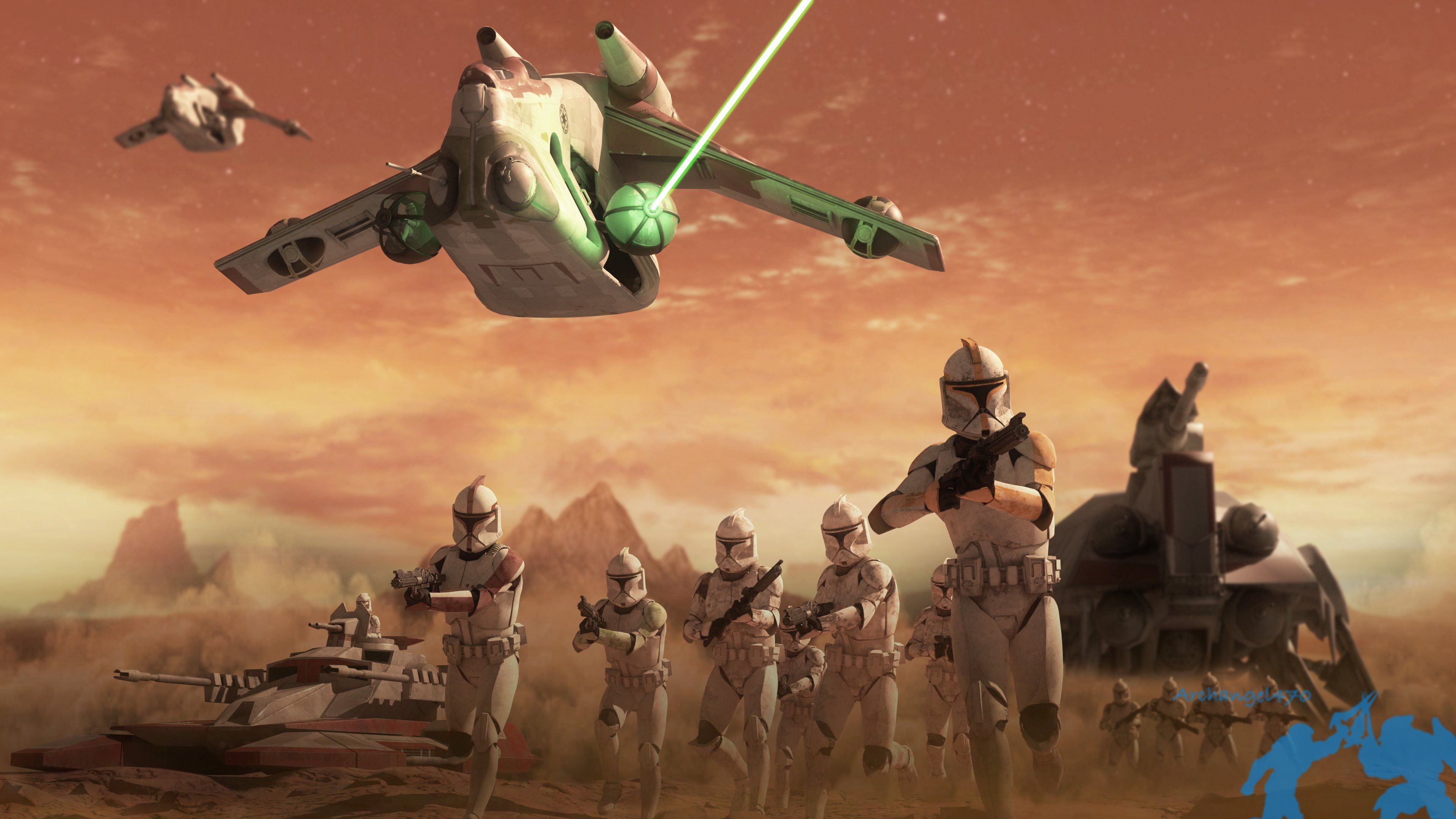 3840x2160 20th anniversary of Episode II