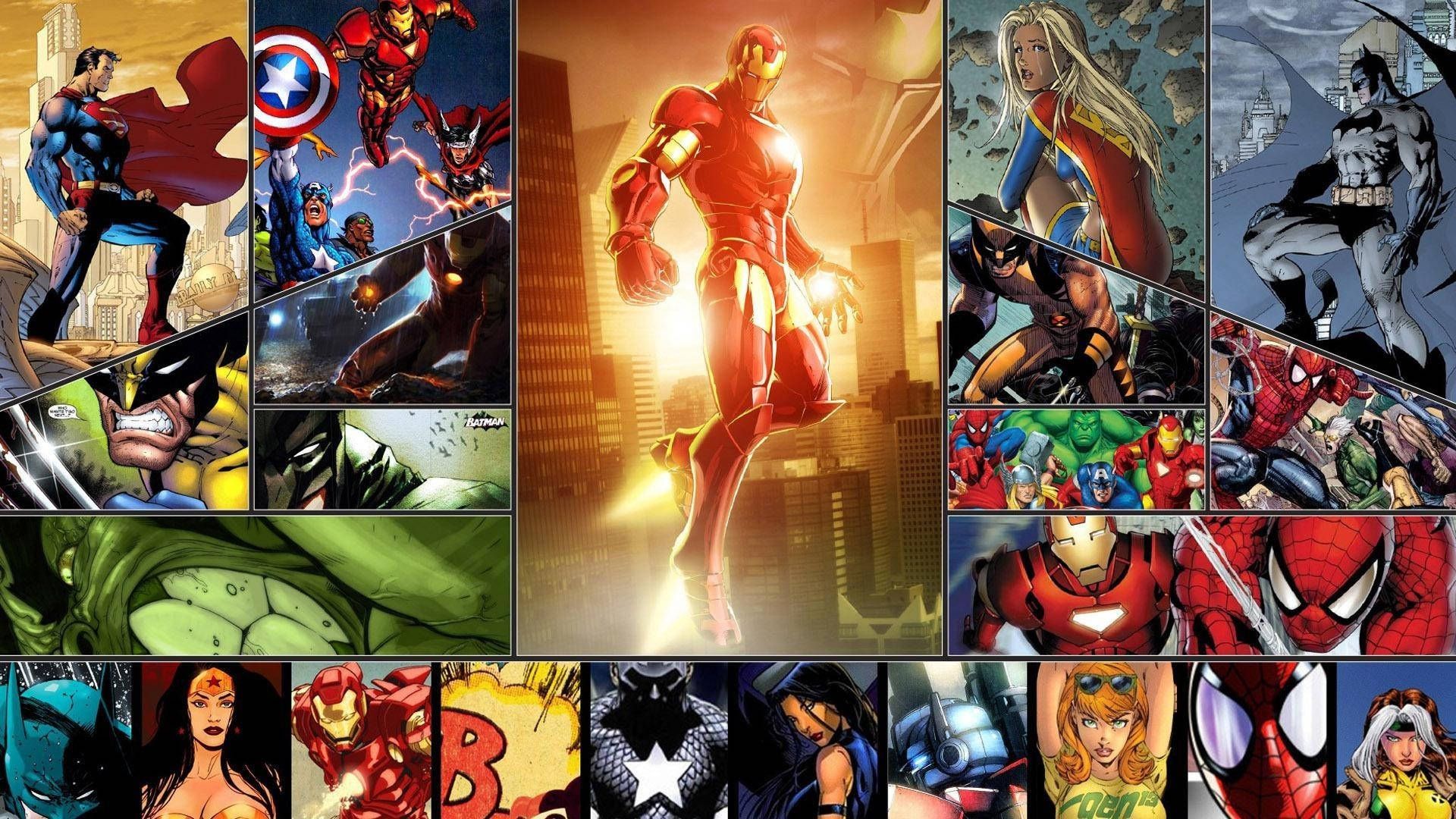 1920x1080 HD Superhero Wallpaper