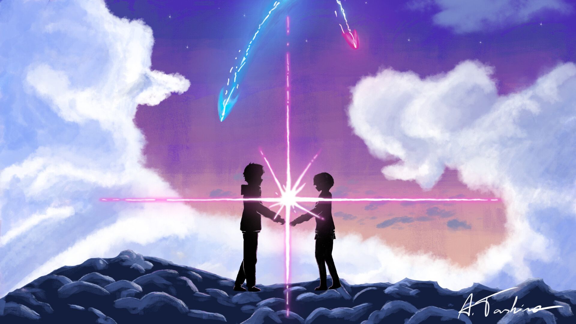 1920x1080 Your Name Digital Art