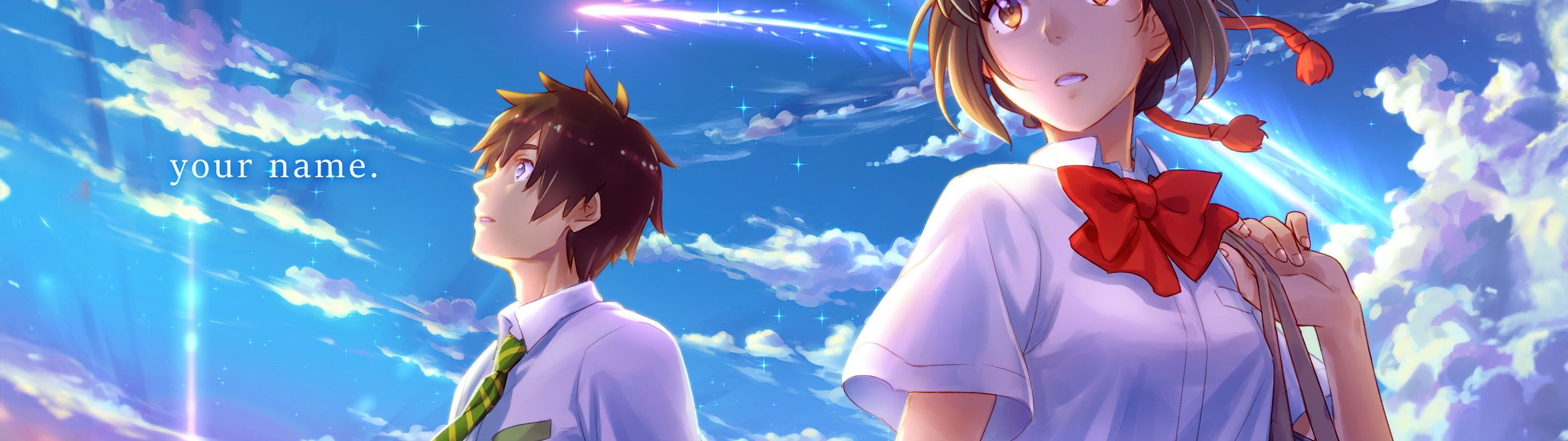 3840x1080 Wallpaper 4K, 5K, Taki Tachibana