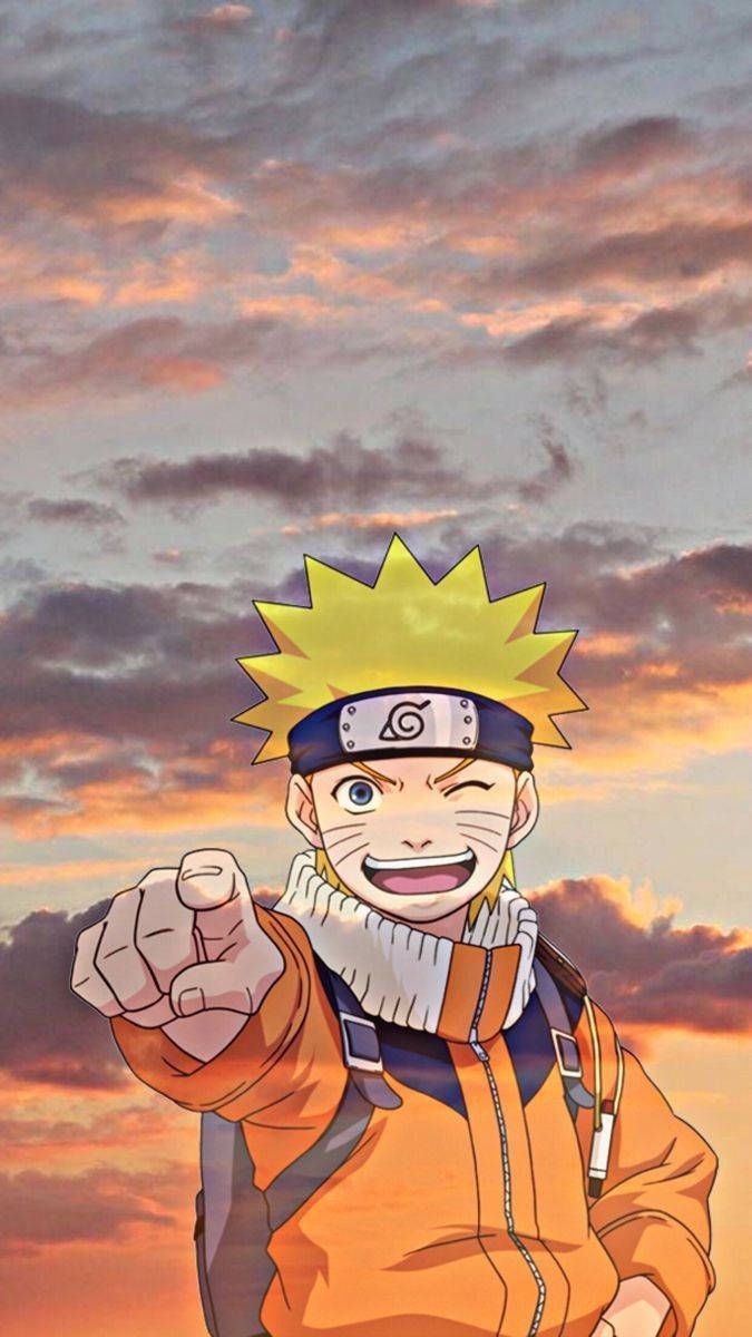675x1200 Naruto Smile Wallpaper
