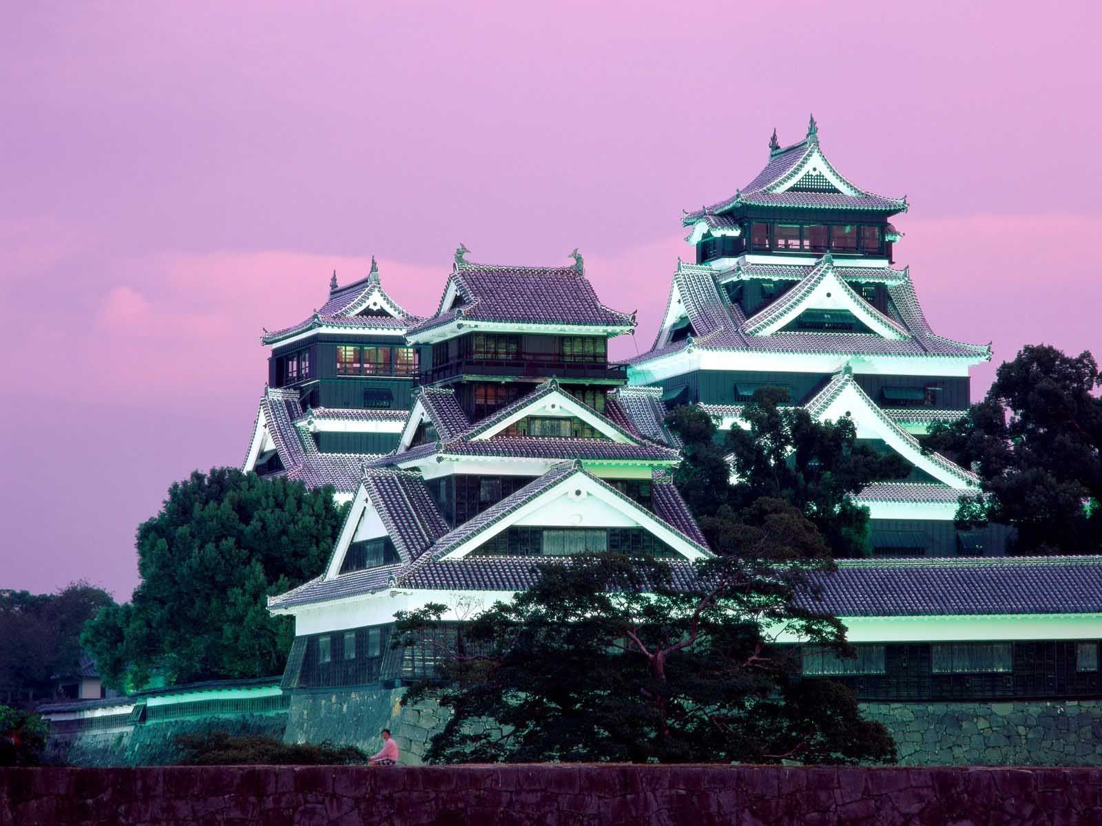 1600x1200 Wallpaper Japan, Castle, Kumamoto