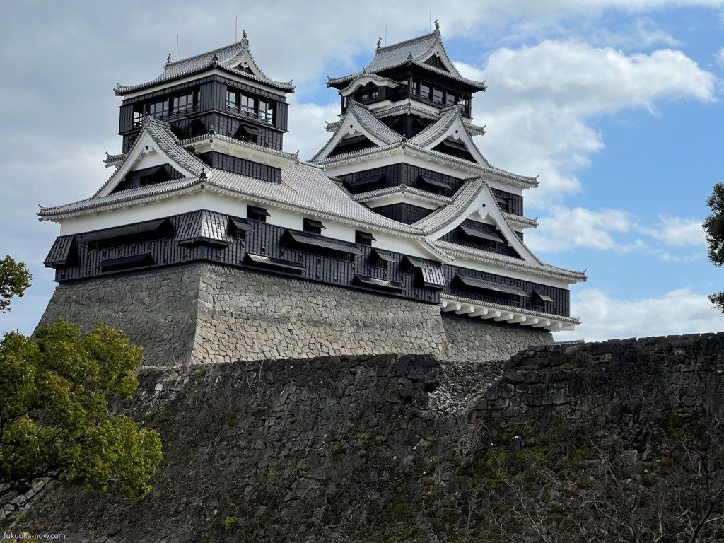 1024x768 Kumamoto Castle Towers Restoration