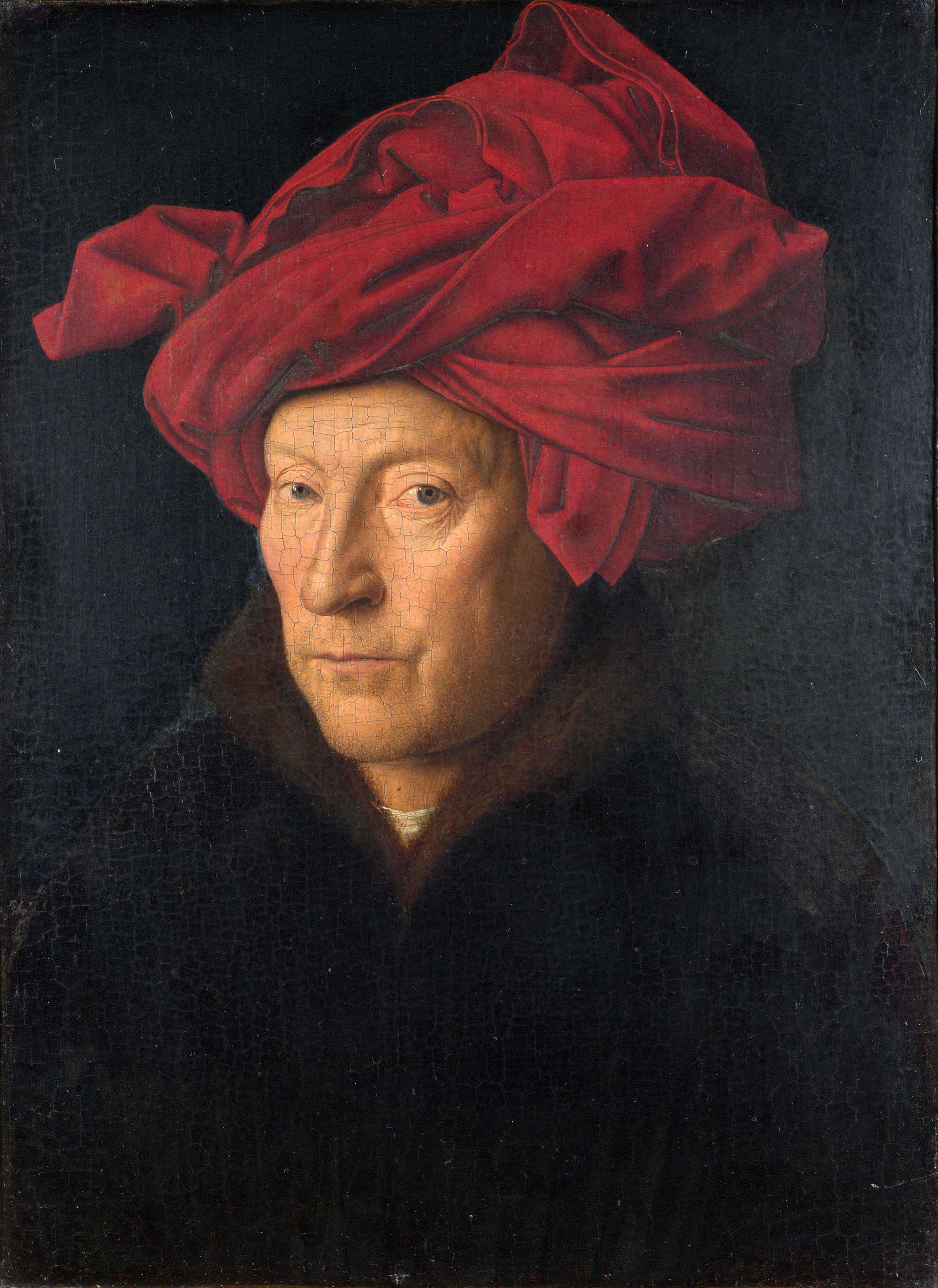 2356x3233 Jan van Eyck of a Man Self