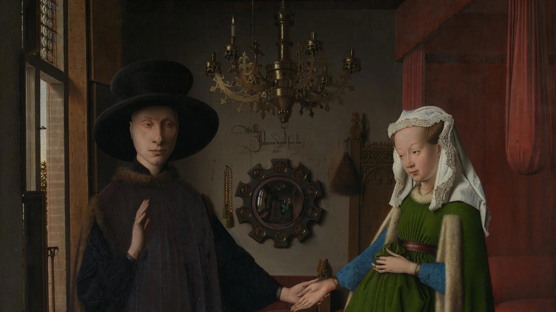 1920x1080 Jan van Eyck. The Arnolfini Portrait