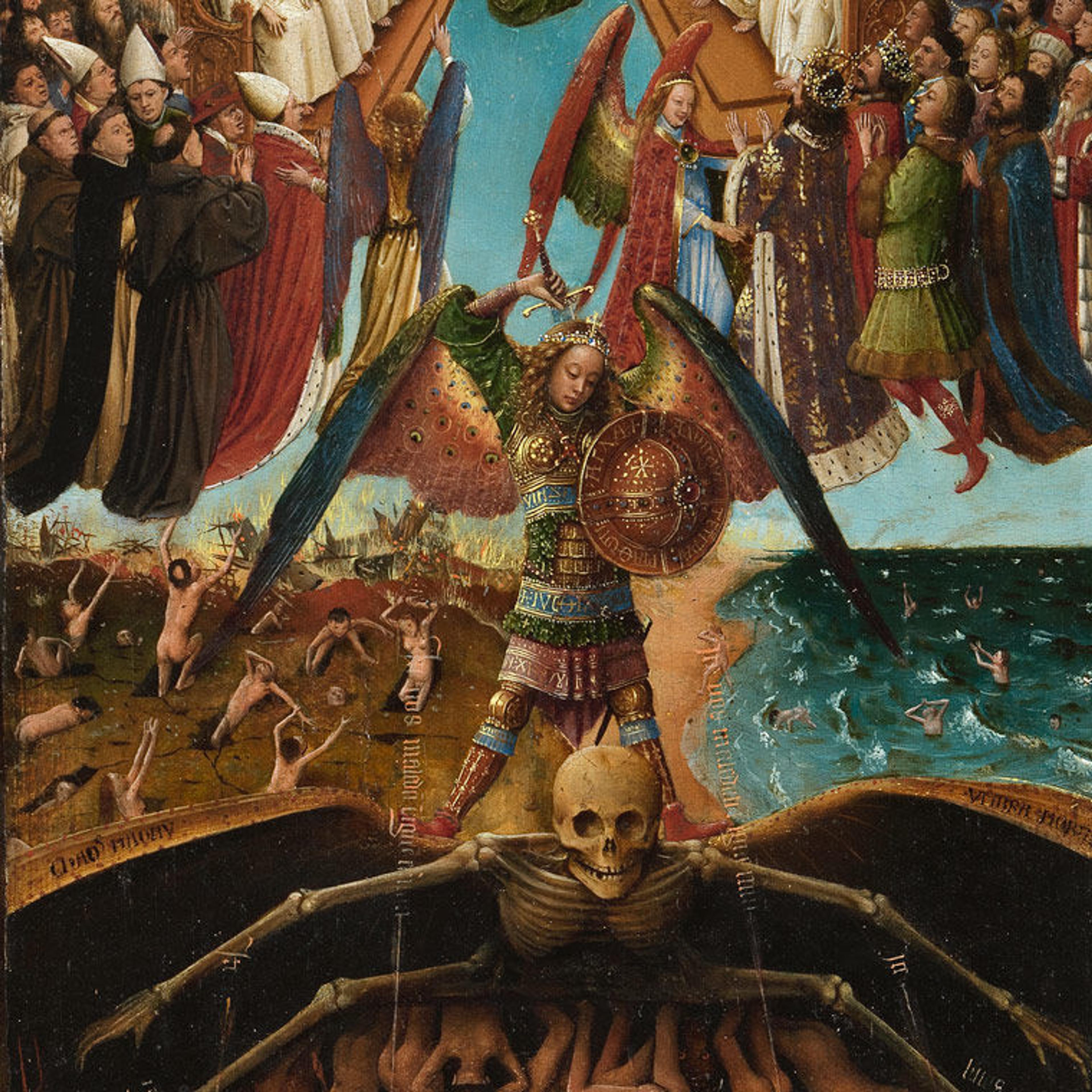 3840x3840 Mysteries of Two Jan van Eyck Frames
