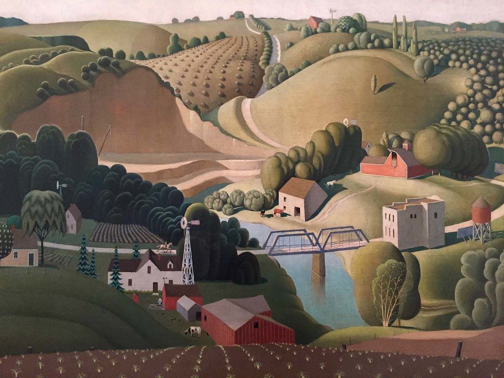 1024x768 1 9 Grant Wood At The Whitney