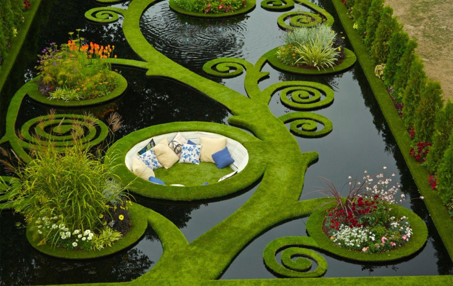 1898x1200 Summer Garden Wallpaper