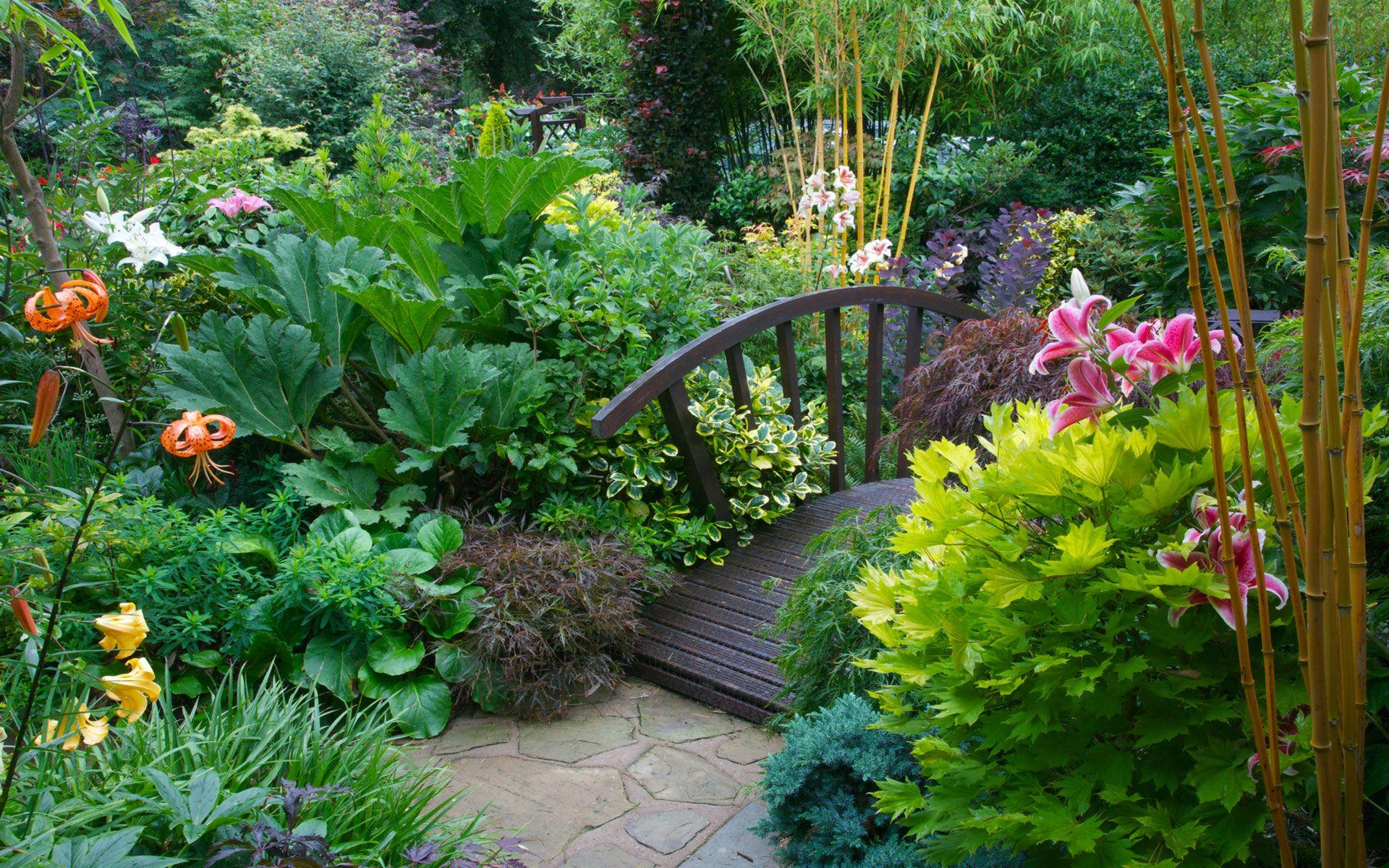 1920x1200 Garden Desktop Background