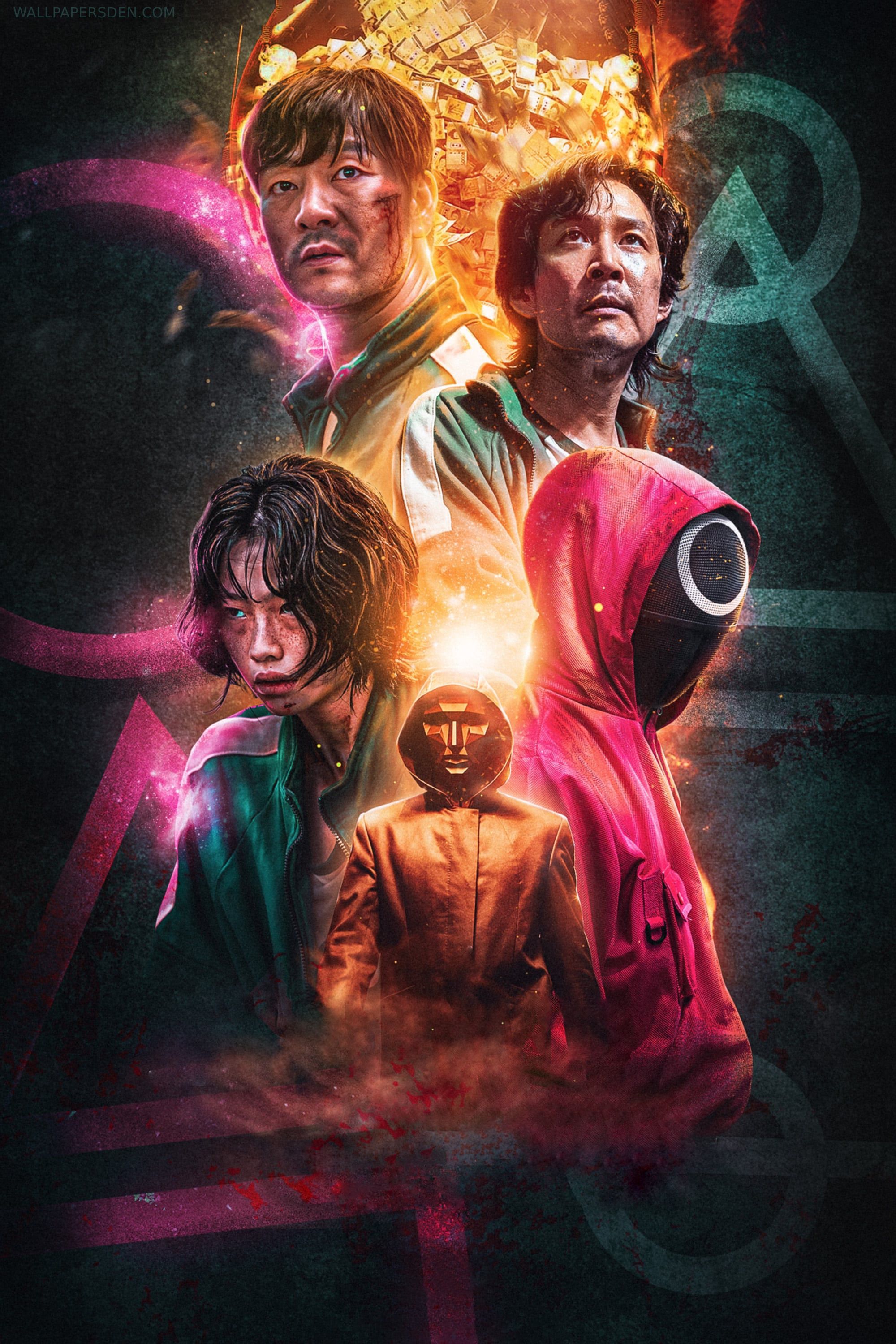 2000x3000 Netflix Squid Game Season Poster