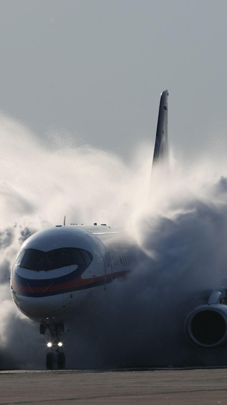 750x1334 Sukhoi Superjet 100 Aircraft