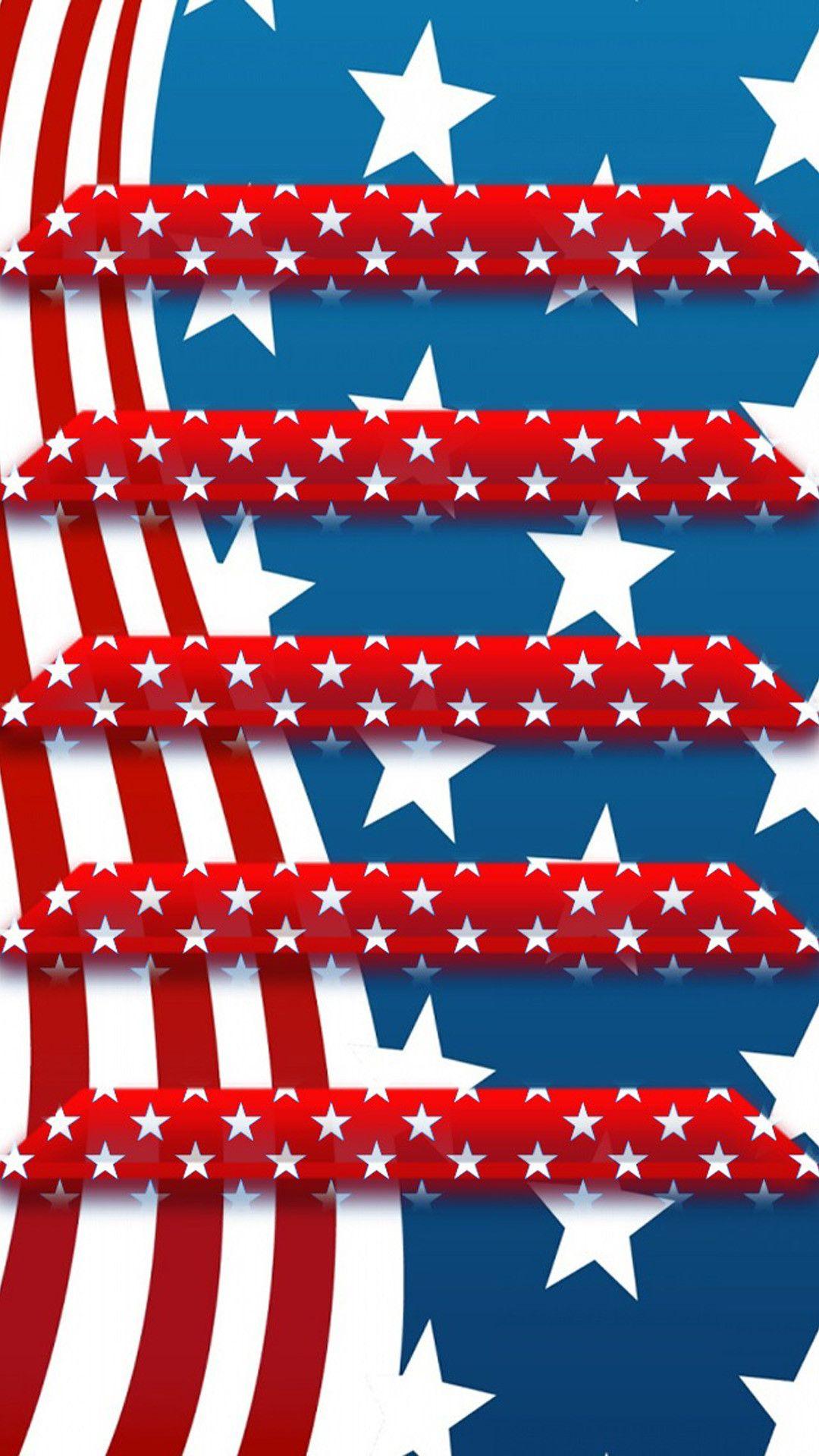 1080x1920 Cute 4th of July Wallpaper