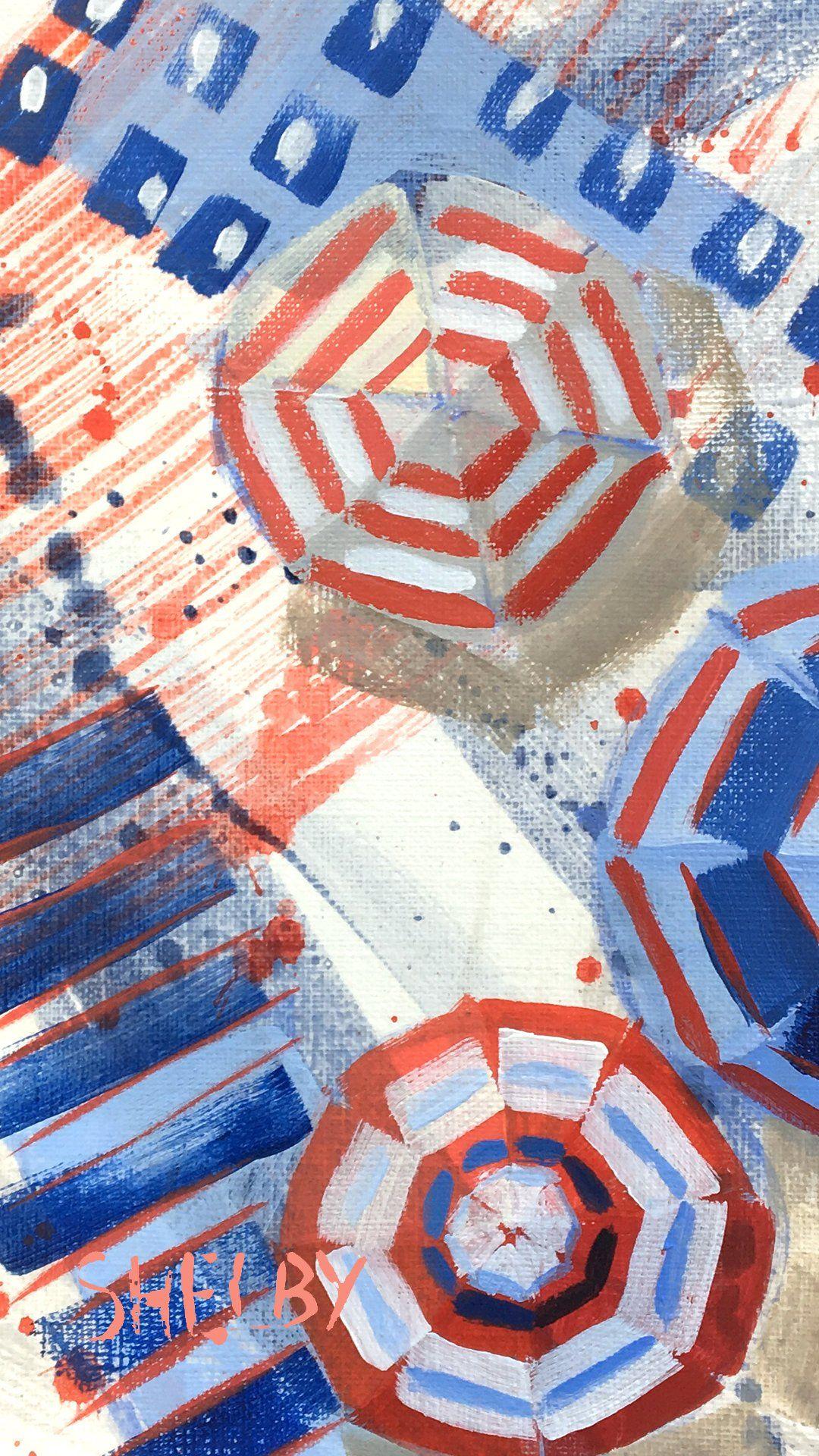 1080x1920 4th of July Free Umbrella Wallpaper DILLON STUDIO