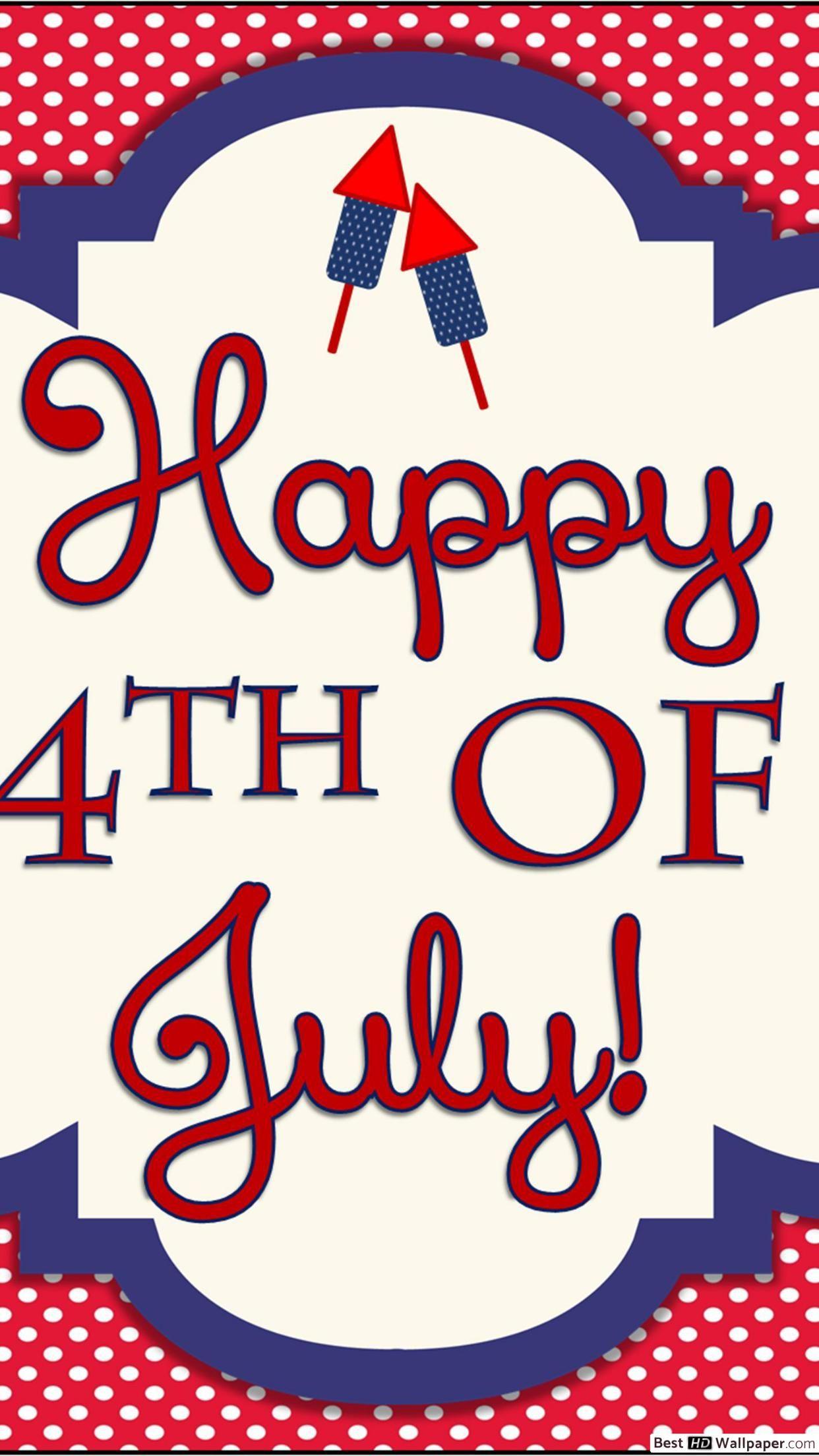 1242x2208 Happy 4th of July Wishes HD wallpaper download
