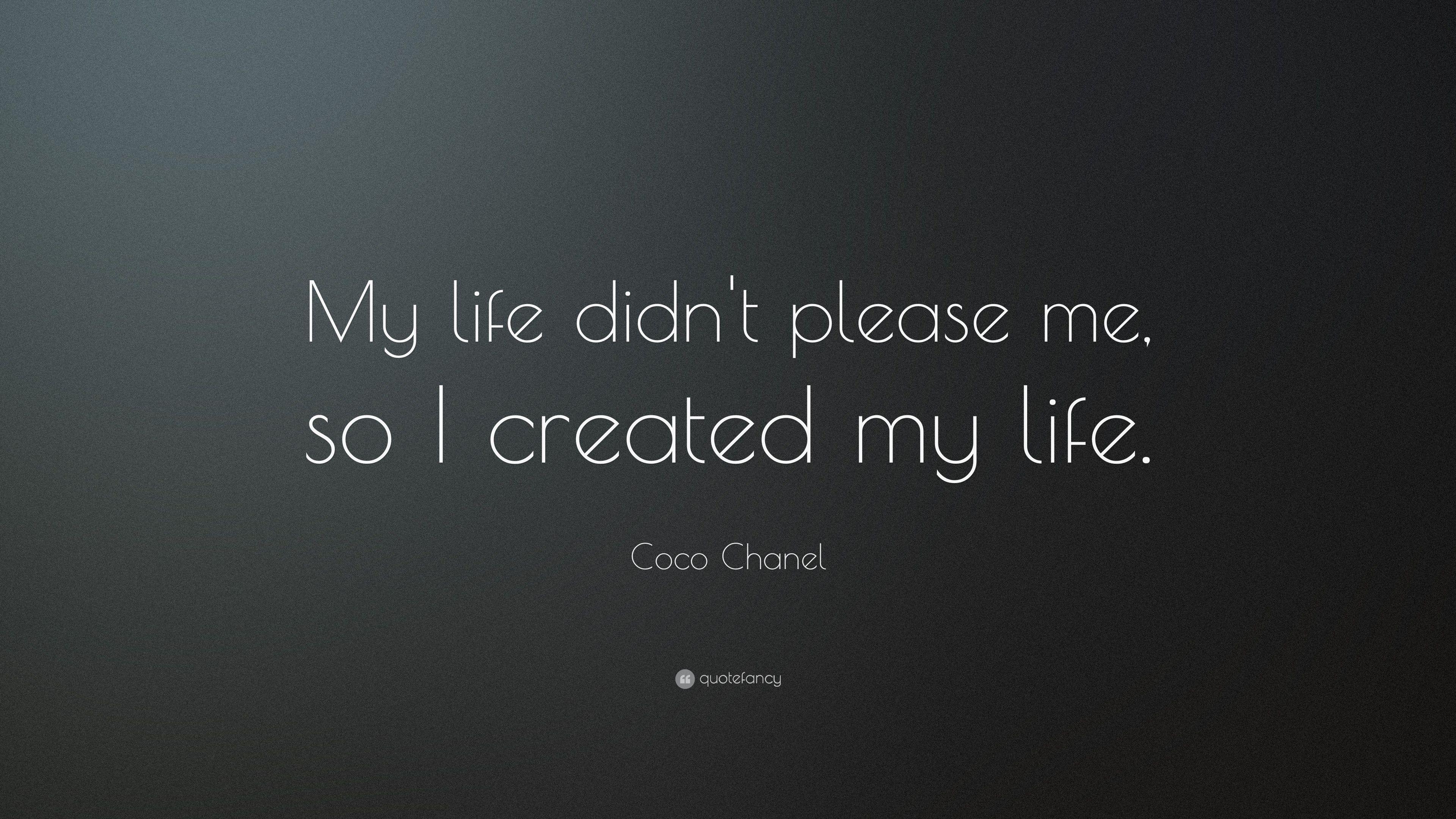3840x2160 Coco Chanel Quotes (100 wallpaper)