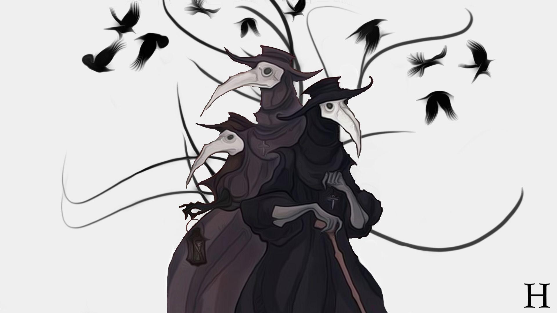 1920x1080 1920x1080 doctors plague doctors plague crow