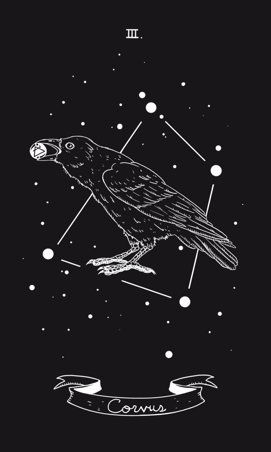 897x1497 Crow, omen, warning, guide. Wingy's Art. art