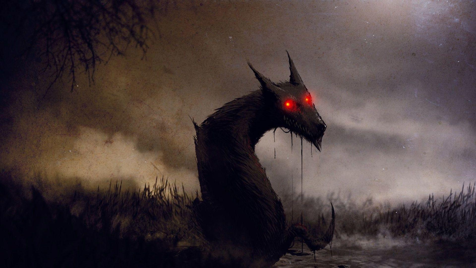 1920x1080 Abstract Wolf Wallpaper