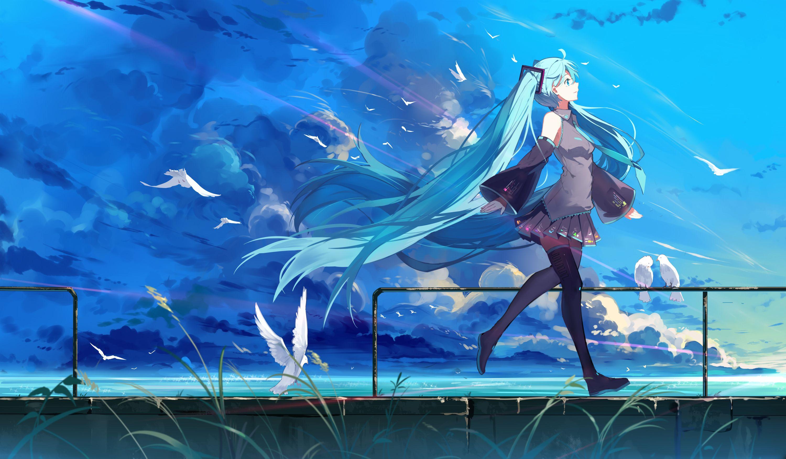 3000x1750 Hatsune Miku Wallpaperx1750