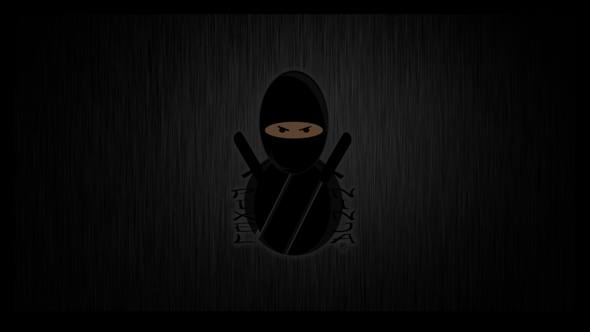 1920x1080 Wallpaper Black Ninja Samurai 3D