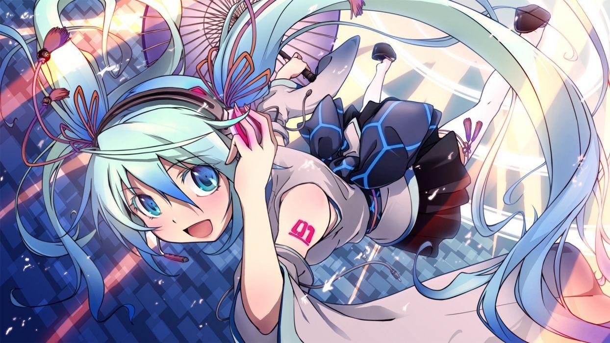 1244x700 Anime Vocaloid music Miku Hatsune Miku wallpaperx1080