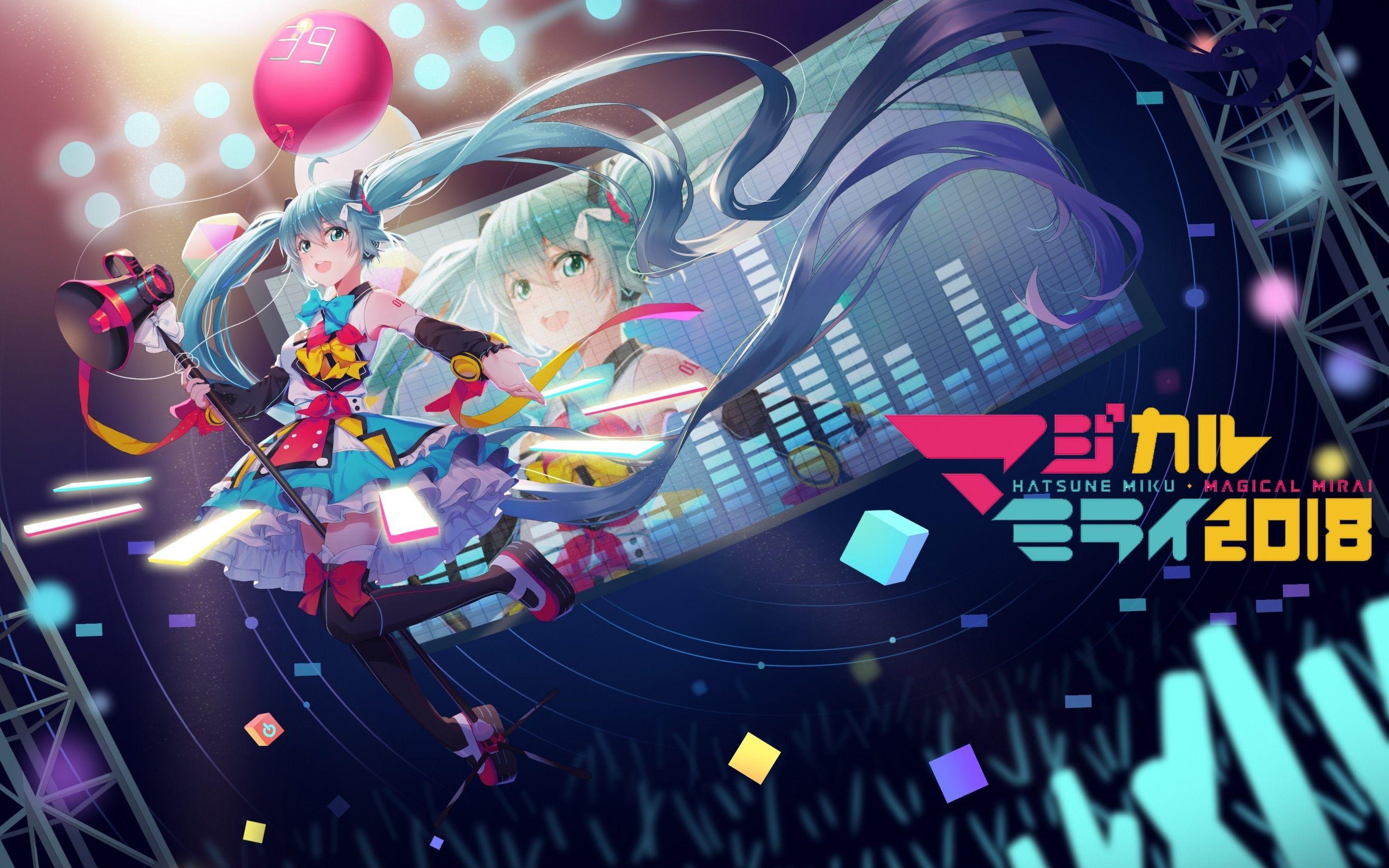 2880x1800 Download 2880x1800 Vocaloid, Magical Mirai, Hatsune Miku