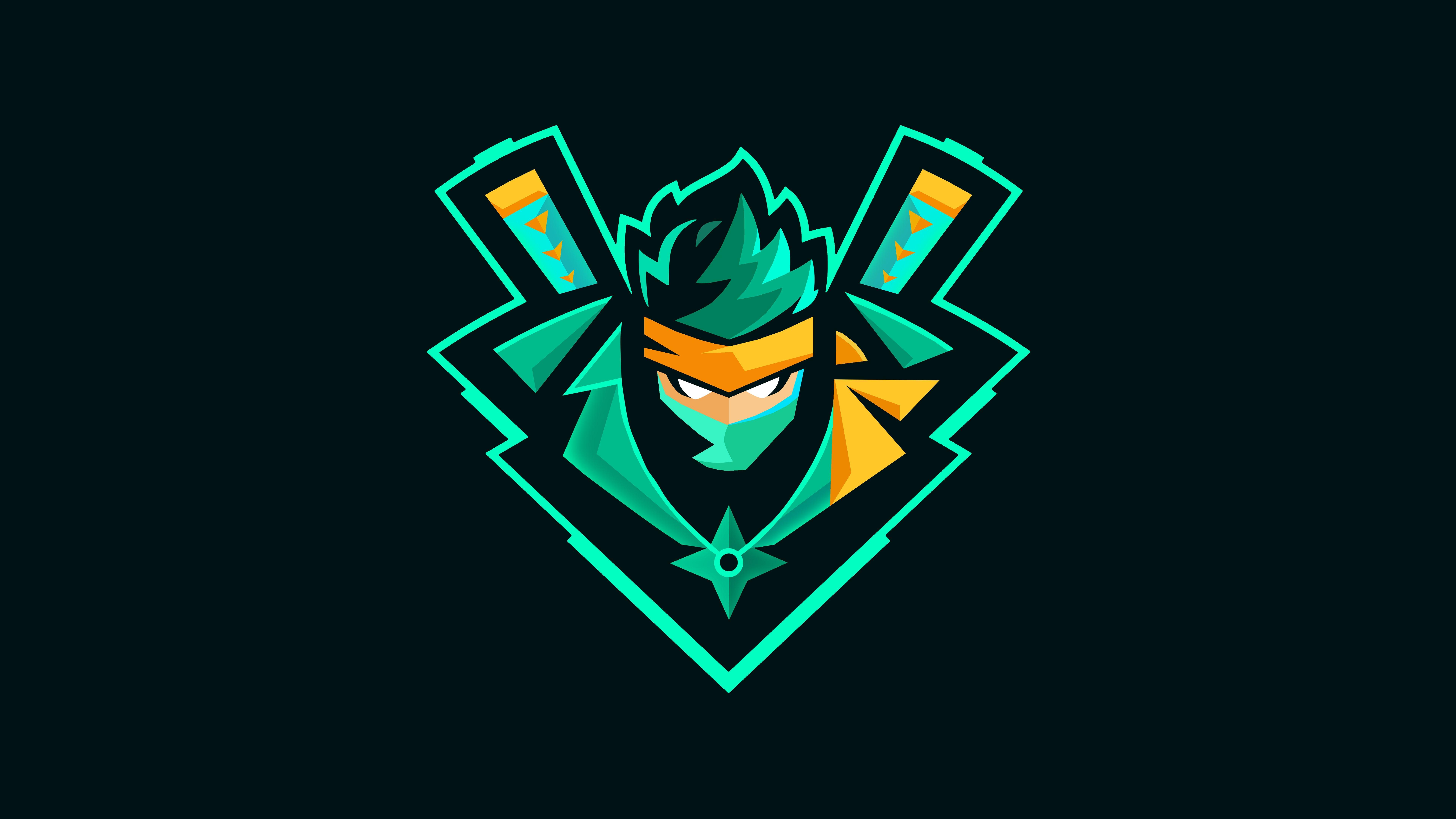 7680x4320 Ninja Logo Wallpaper