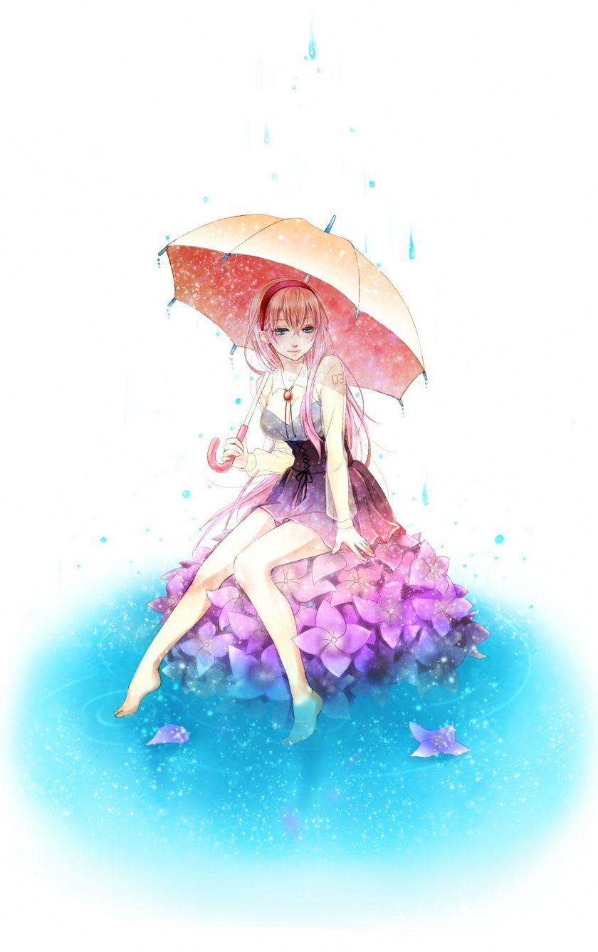 840x1336 Download 840x1336 Wallpaper Megurine Luka, Vocaloid, Minimal