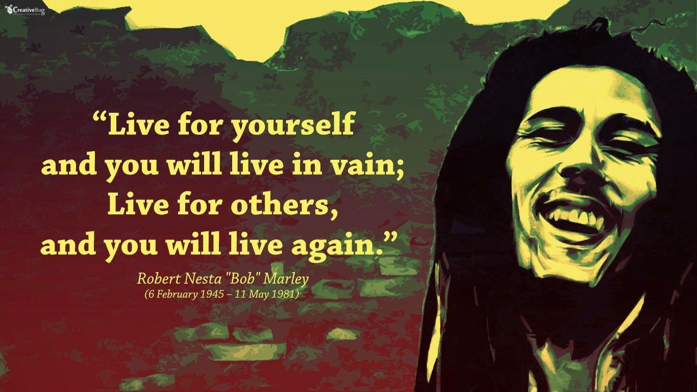 Bob Marley Quotes Wallpapers - Top Free Bob Marley Quotes Backgrounds -  WallpaperAccess