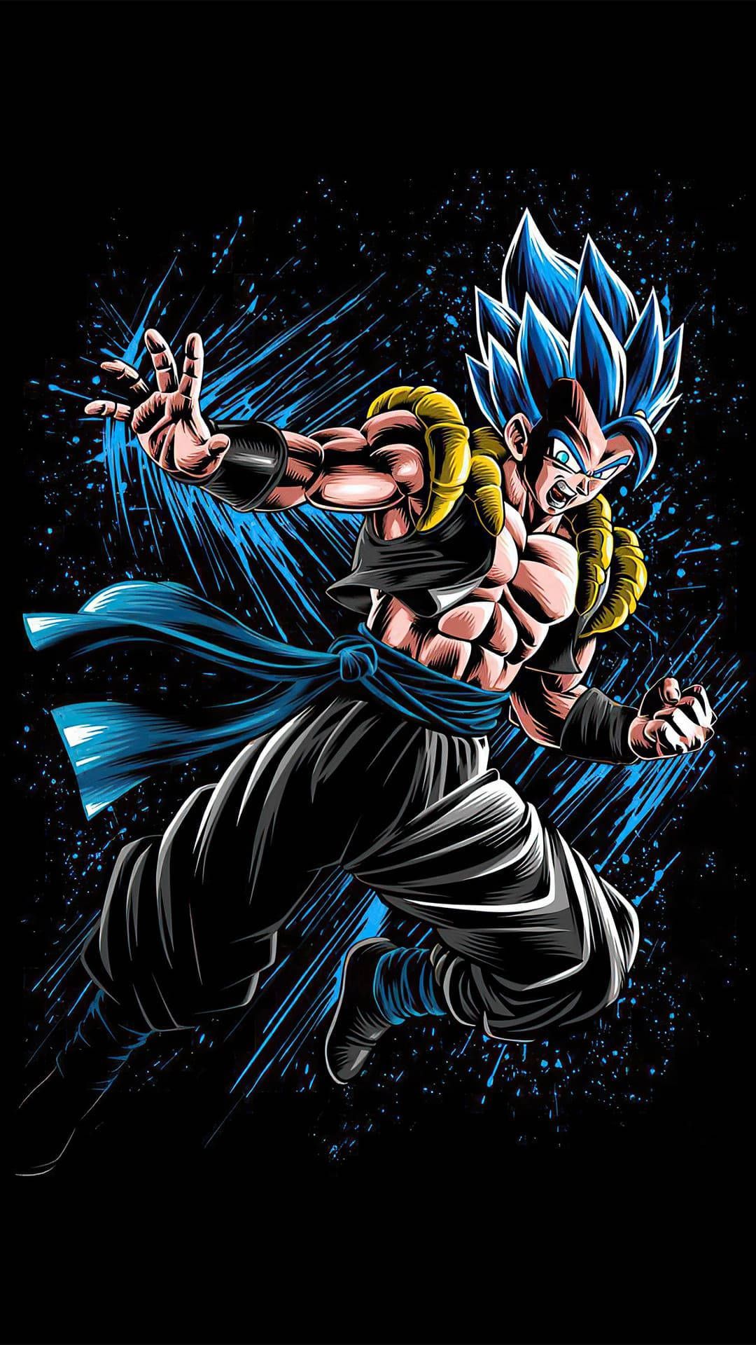 1080x1920 Cool Anime Phone Gogeta Fusion