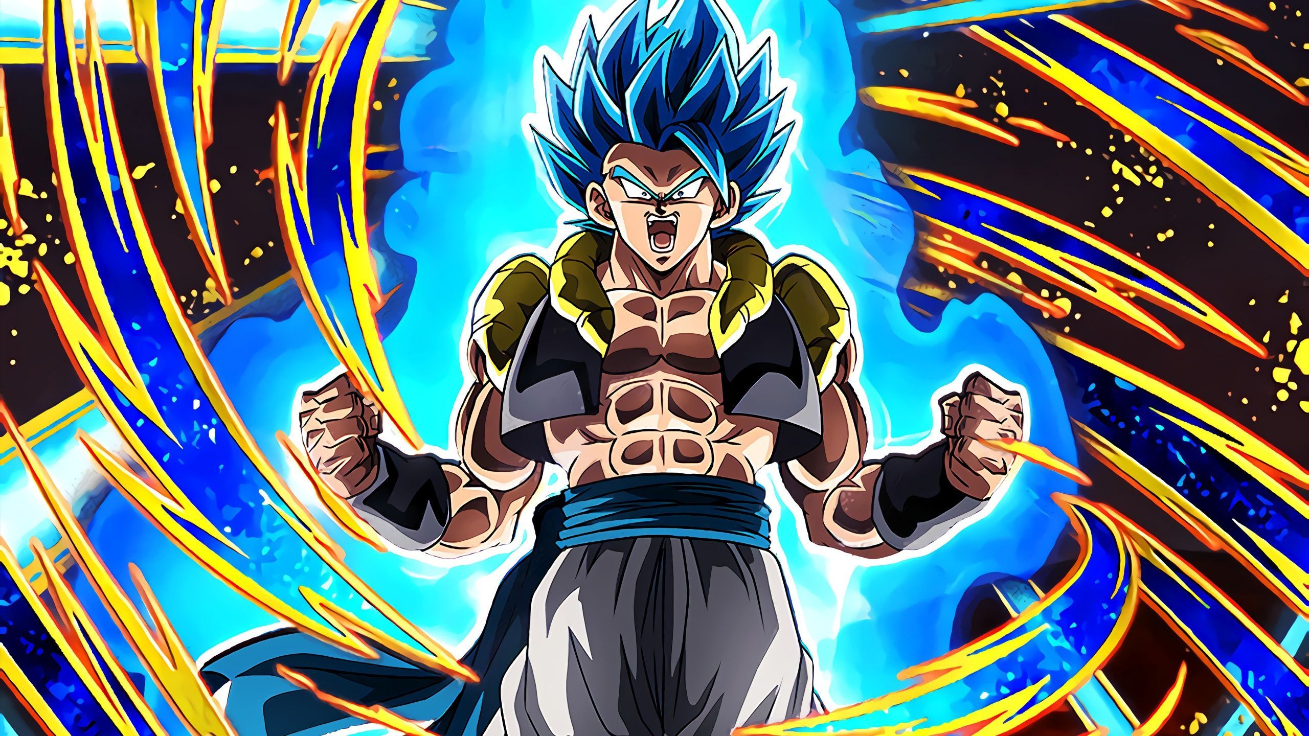 2560x1440 Dragon Ball Z Wallpaper 4K, Gogeta