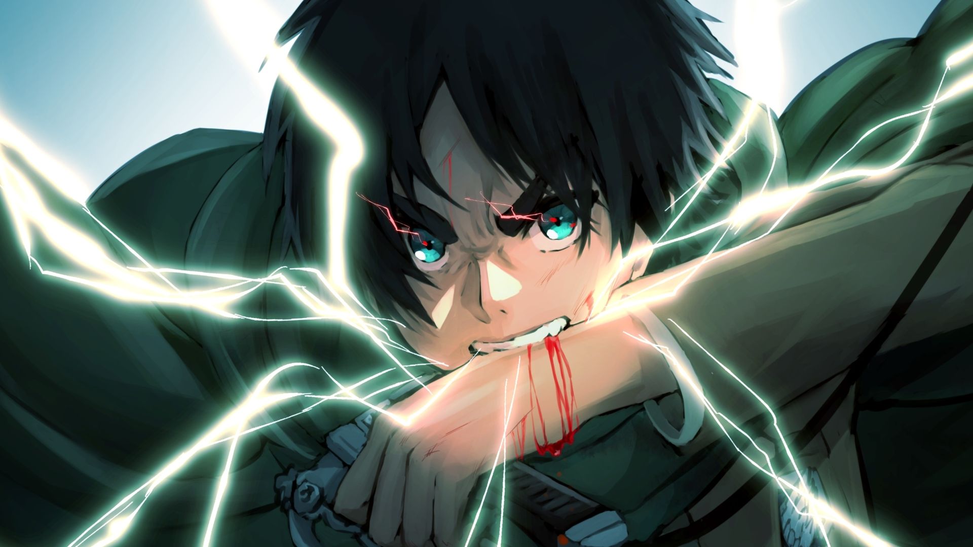 1920x1080 Eren Yeager Anime Art 4K 1080P Laptop