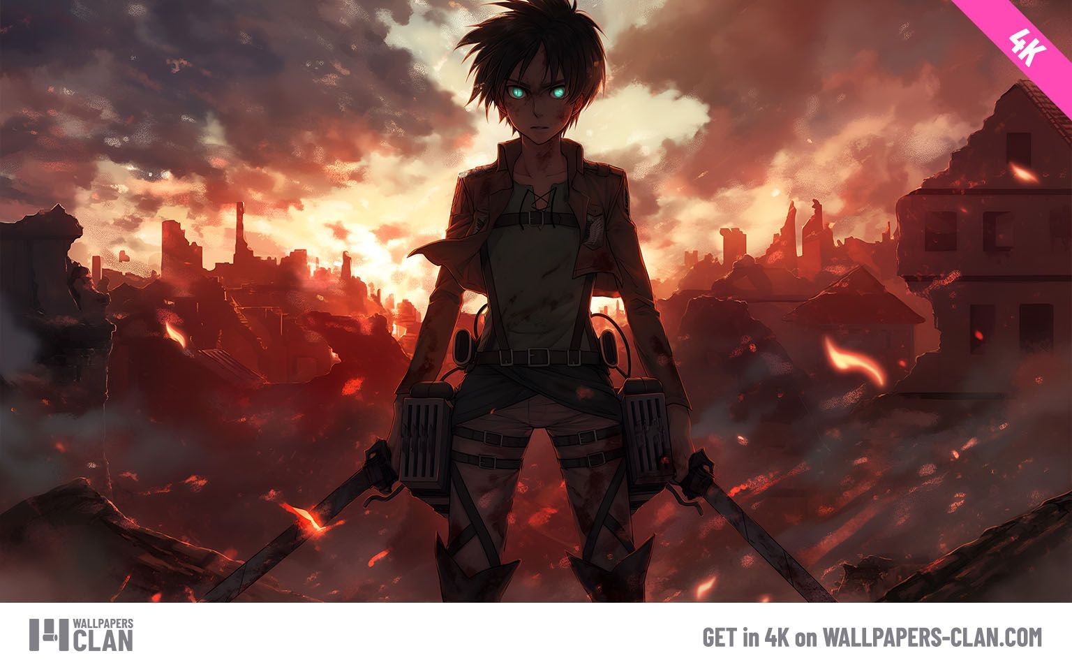 1536x955 Eren Yeager Attack on Titan Dramatic