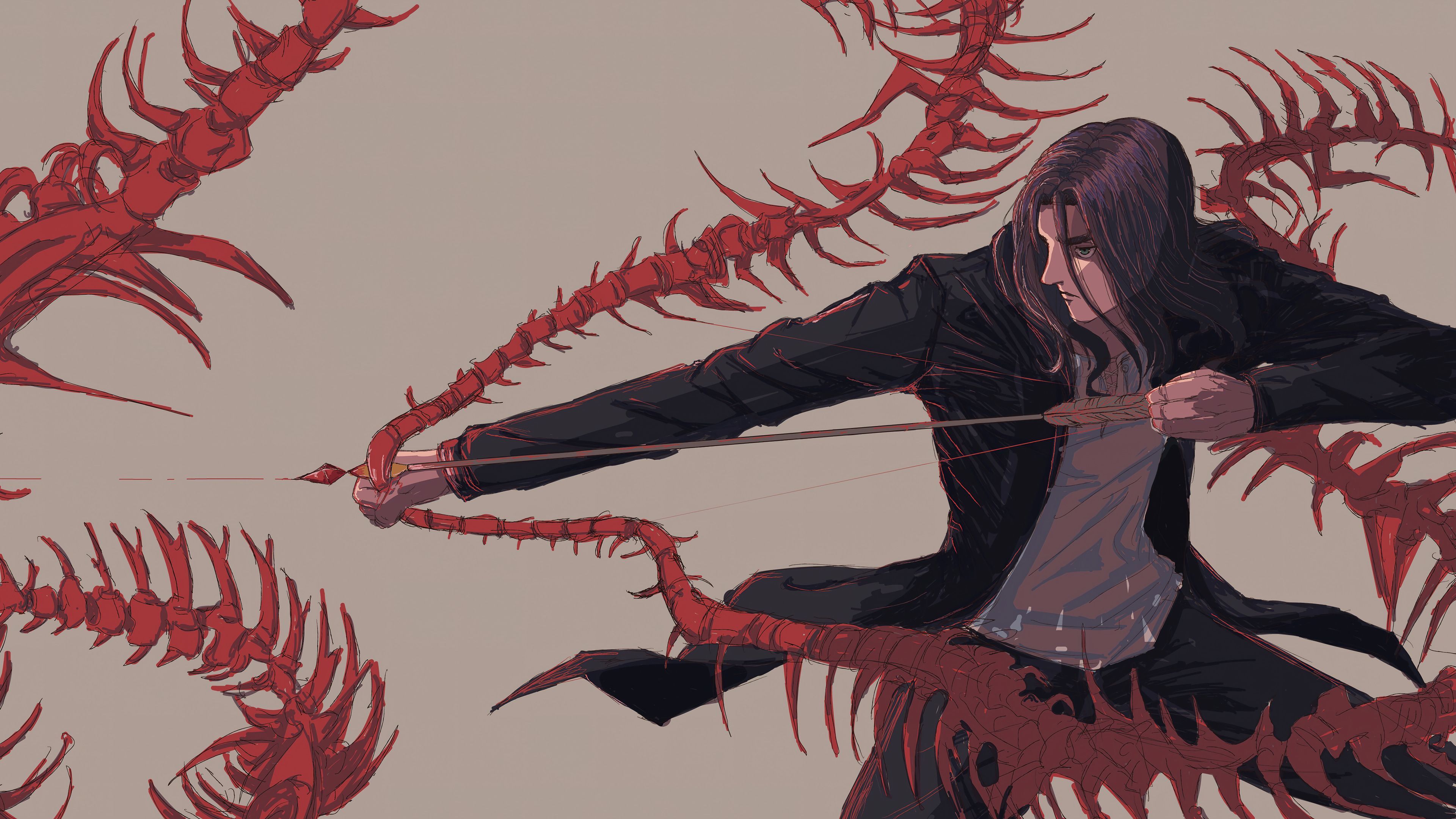 3840x2160 Eren Yeager (Attack on Titan) Wallpaper