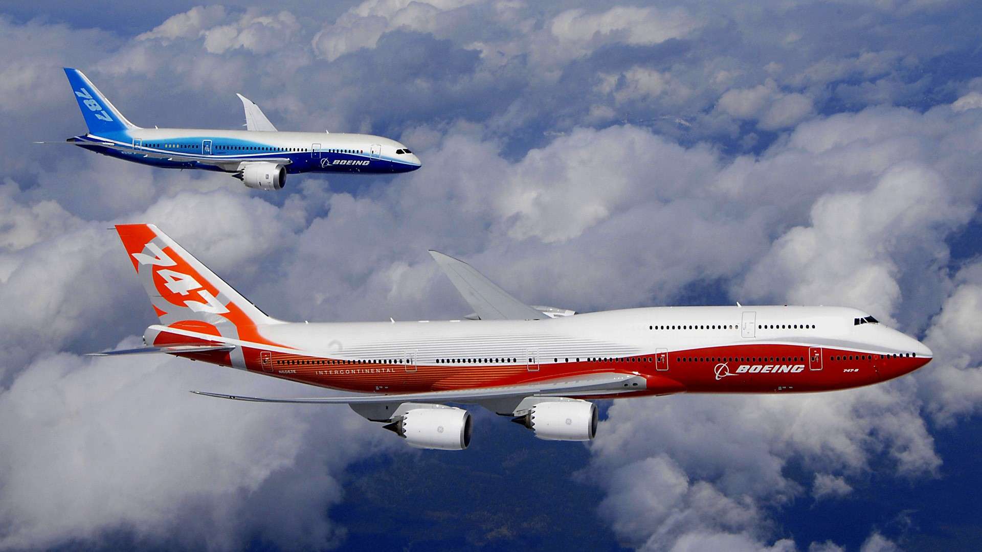 1920x1080 Business Class Flight On 747 800