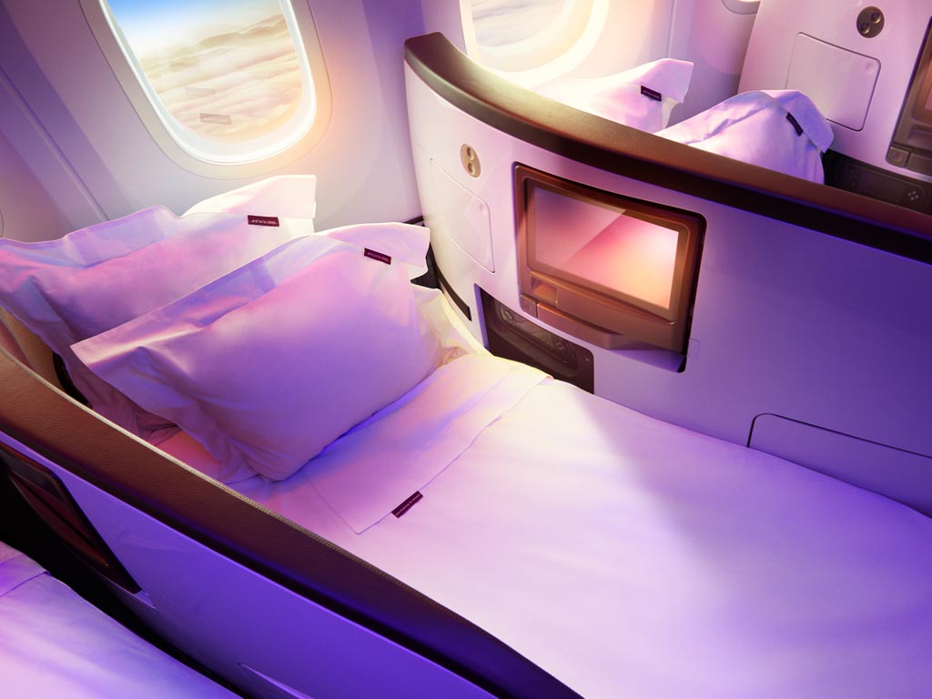 1024x768 Virgin Atlantic Business Class