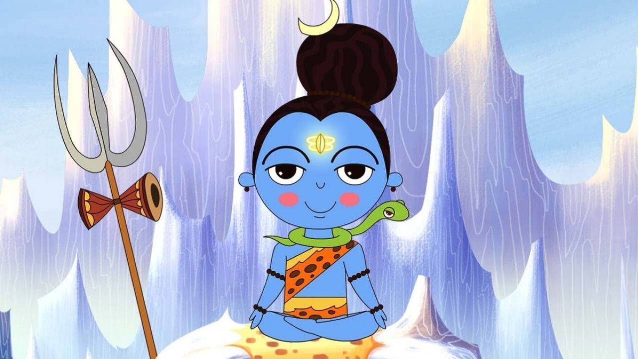 1280x720 Shiva Cartoon Picture