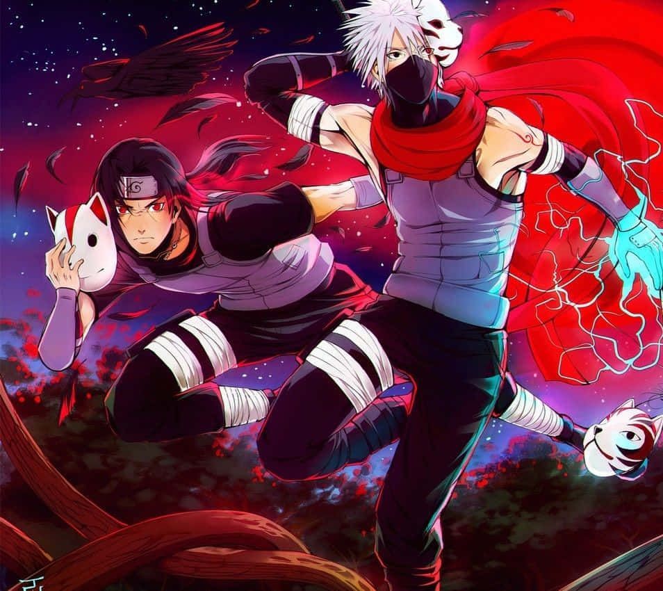 954x850 Download Kakashi Hatake and Itachi
