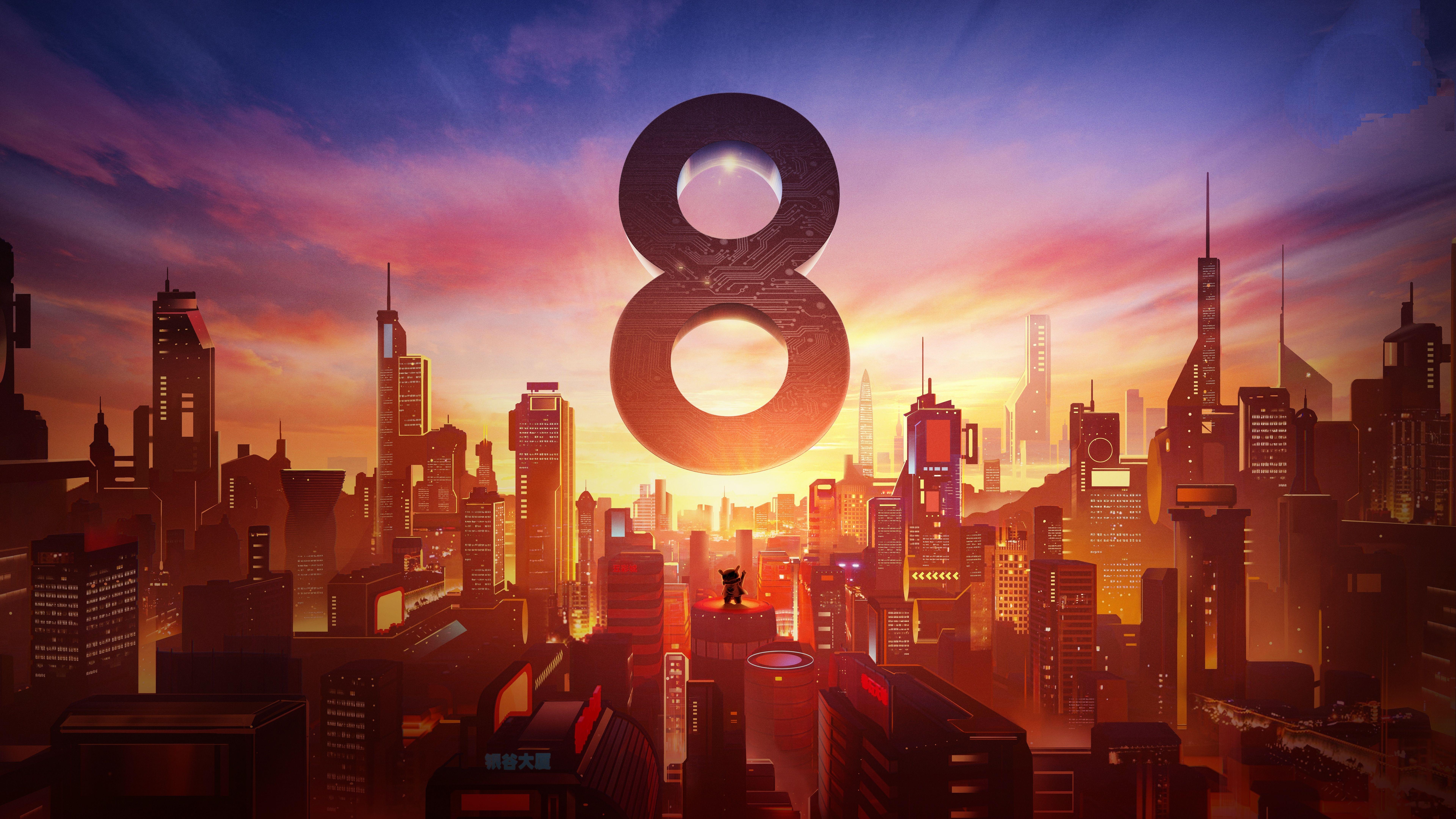 7680x4320 Xiaomi Mi 8 8k HD 4k Wallpaper, Image